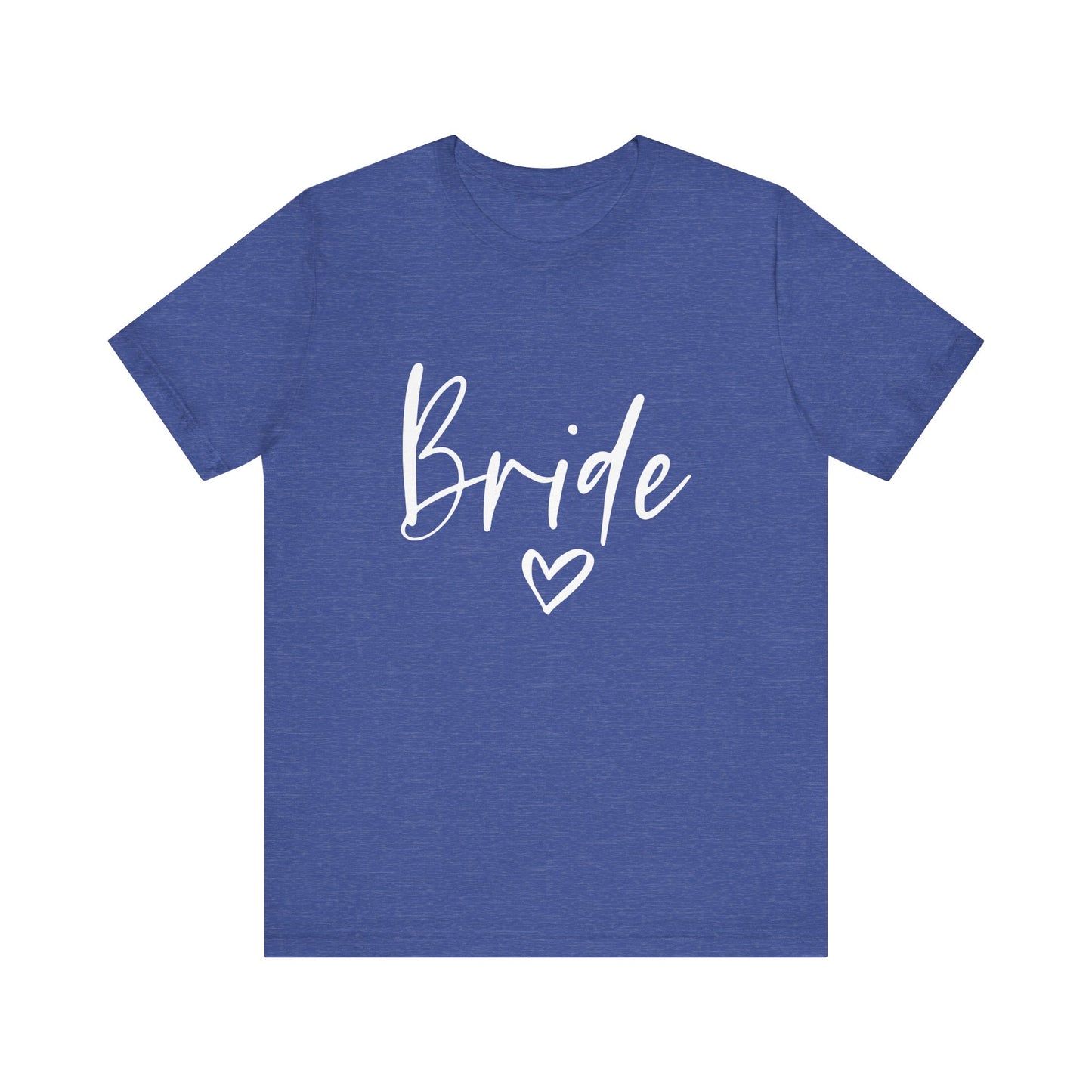 Bride T-shirt, Wedding Shirt, Bride Tee, Bridal Shower, Heart T-shirt, Bachelorette Party Shirt, Hen Night Top, Gift Shirt for Bride