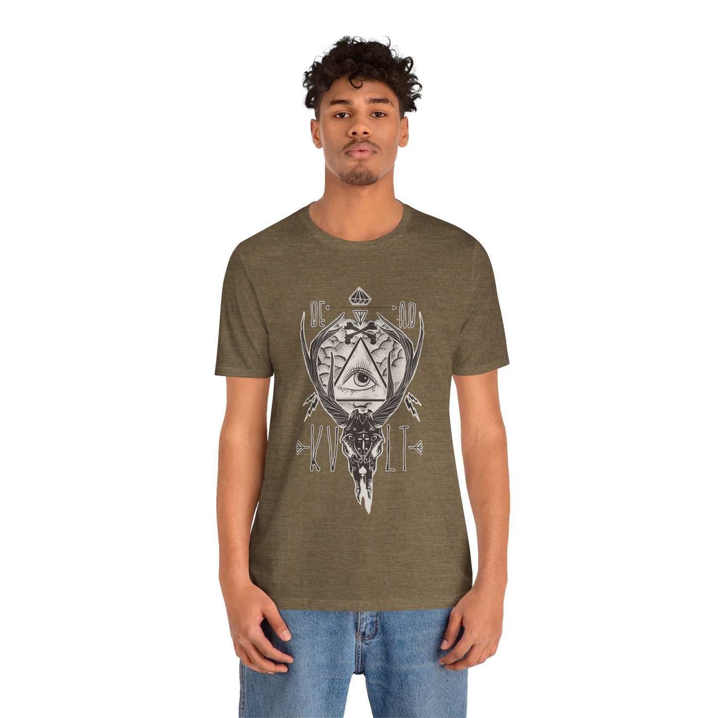 Dead Kvlt T-shirt, Eye T-shirt, Skull Shirt, Heavy Metal Shirt, Motorcycle T-Shirt, Scary Shirt, Horror Shirt, Rockers T-shirt,
