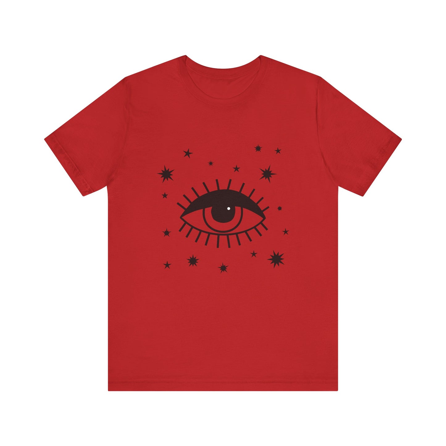 Mystical Shirt, Third Eye T-shirt, Boho T-shirt, Stars T-Shirt, Bohemian T-shirt, Astrologic Shirt, Gift for Her
