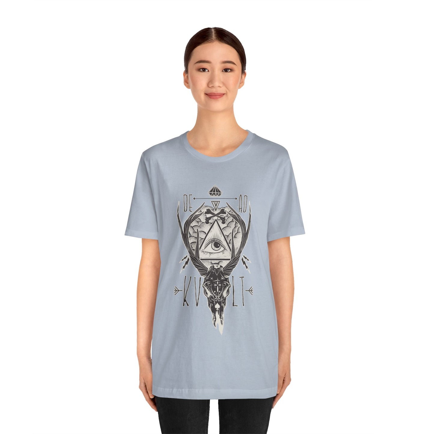 Dead Kvlt T-shirt, Eye T-shirt, Skull Shirt, Heavy Metal Shirt, Motorcycle T-Shirt, Scary Shirt, Horror Shirt, Rockers T-shirt,
