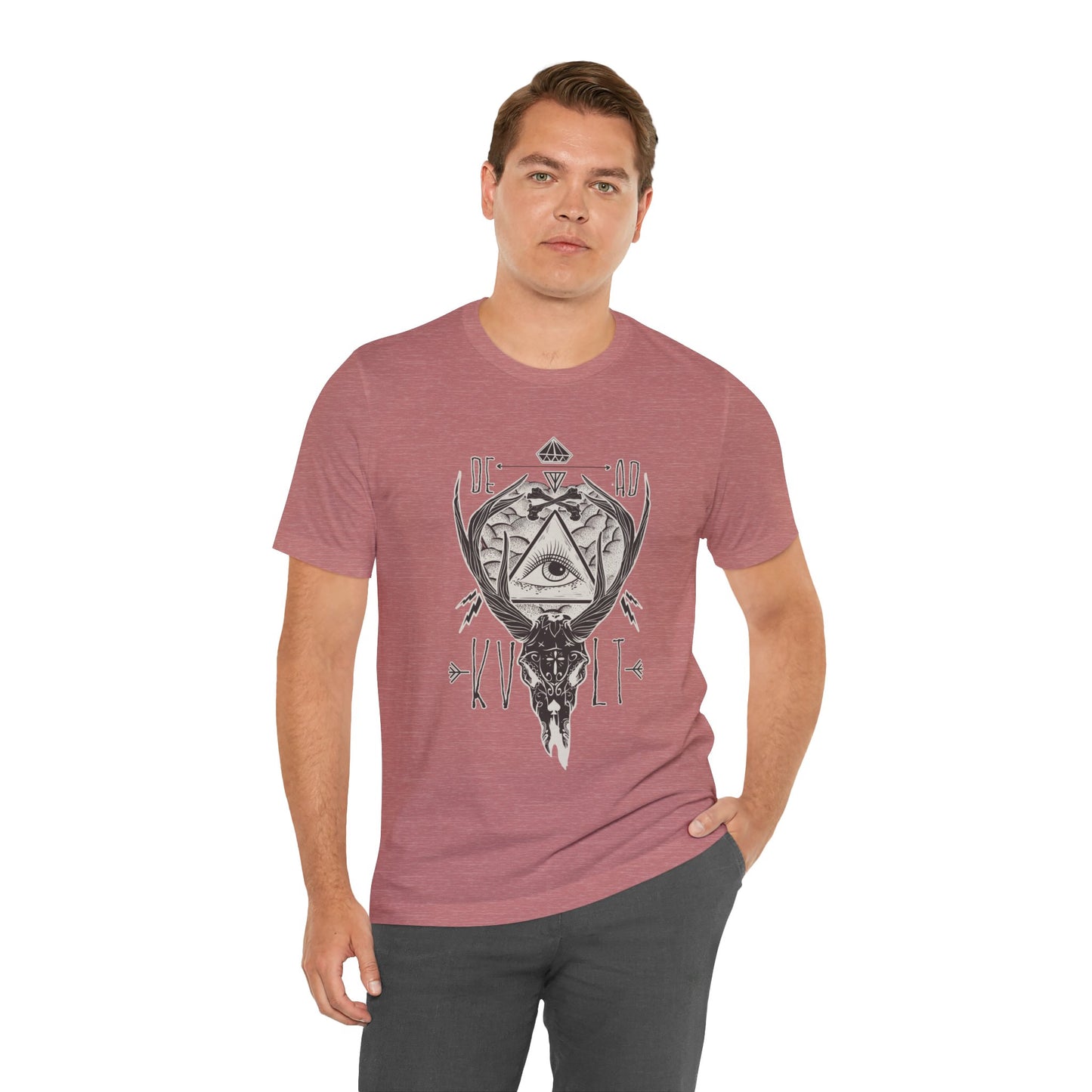 Dead Kvlt T-shirt, Eye T-shirt, Skull Shirt, Heavy Metal Shirt, Motorcycle T-Shirt, Scary Shirt, Horror Shirt, Rockers T-shirt,