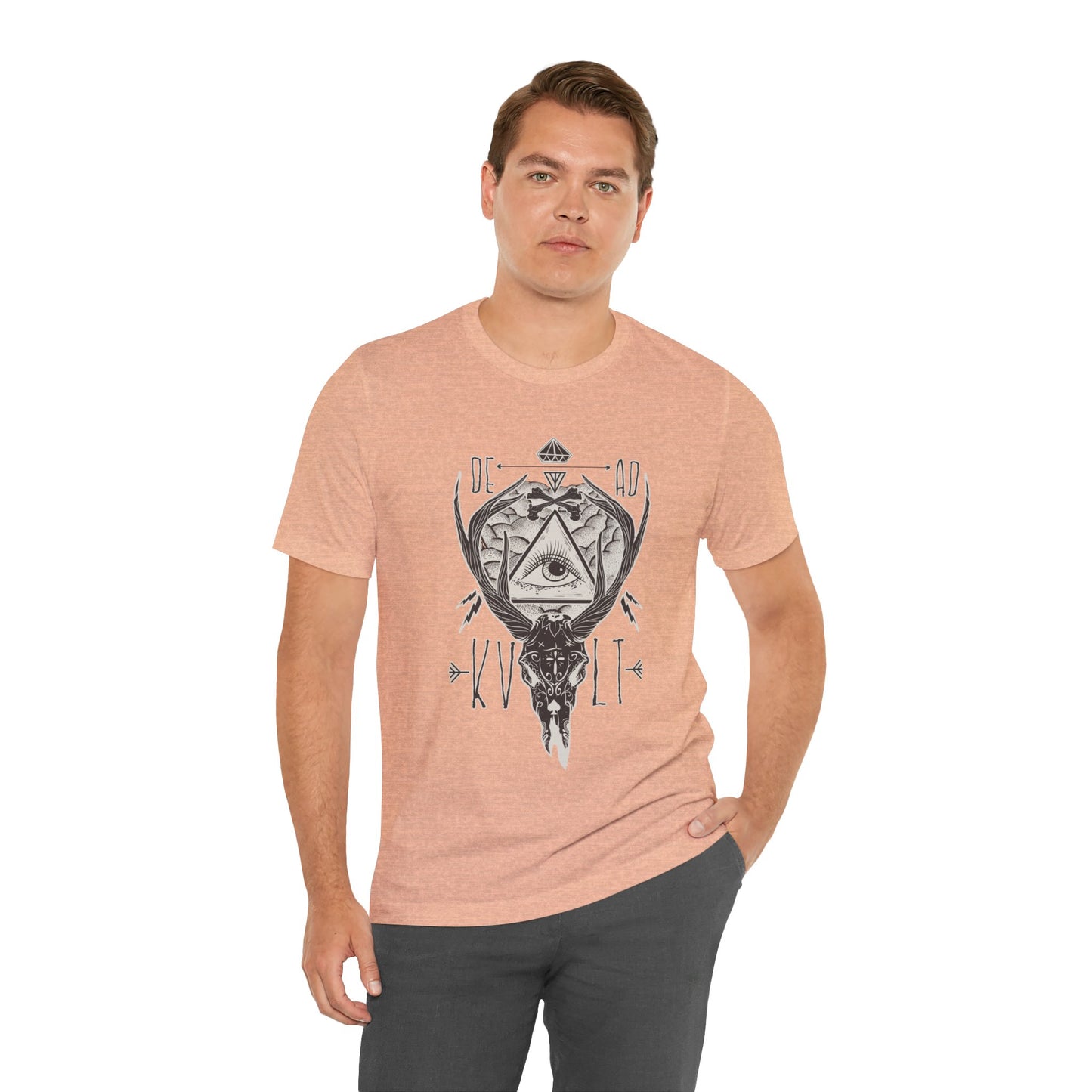Dead Kvlt T-shirt, Eye T-shirt, Skull Shirt, Heavy Metal Shirt, Motorcycle T-Shirt, Scary Shirt, Horror Shirt, Rockers T-shirt,