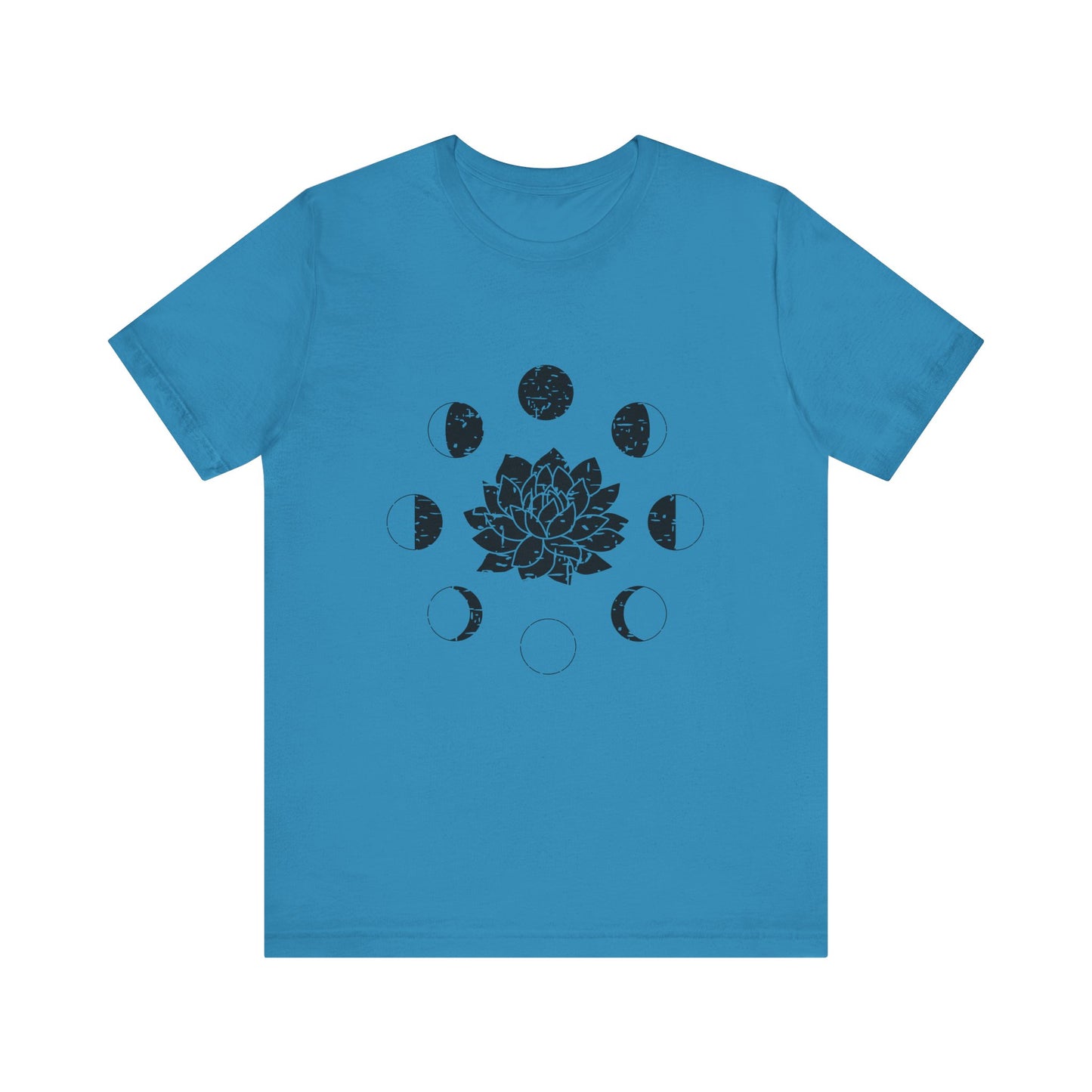 Lotus Moon Phase T-shirt, Boho T-shirt, Grunge Shirt, Inspirational T-shirt, Bohemian T-shirt, Moon and Stars T-Shirt, Gift for Her