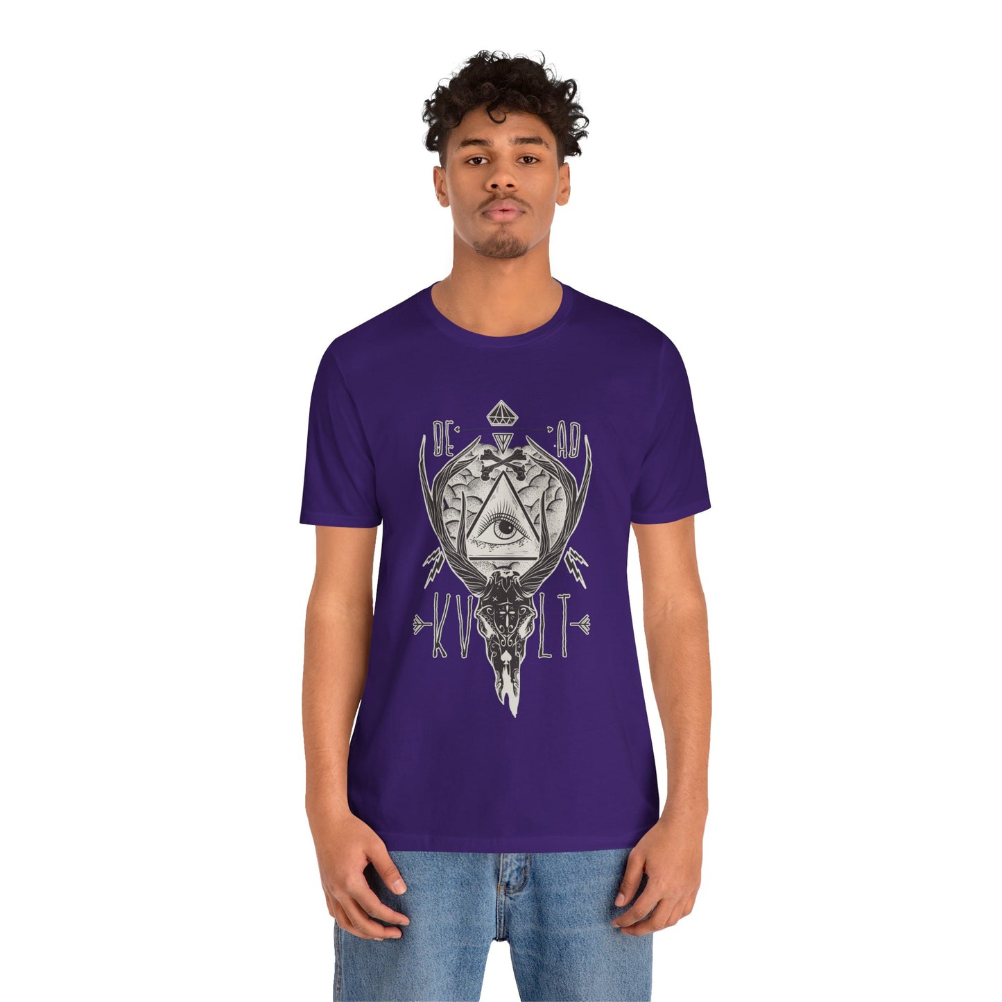 Dead Kvlt T-shirt, Eye T-shirt, Skull Shirt, Heavy Metal Shirt, Motorcycle T-Shirt, Scary Shirt, Horror Shirt, Rockers T-shirt,