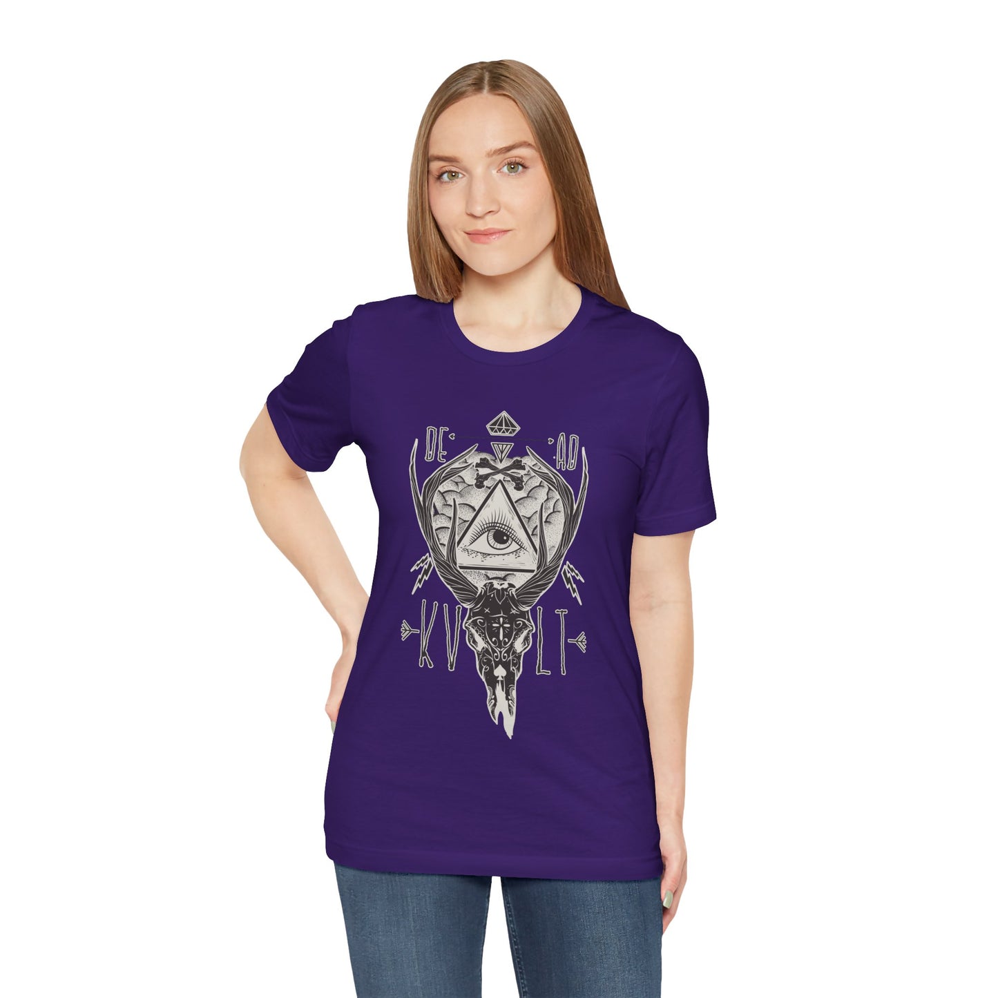 Dead Kvlt T-shirt, Eye T-shirt, Skull Shirt, Heavy Metal Shirt, Motorcycle T-Shirt, Scary Shirt, Horror Shirt, Rockers T-shirt,