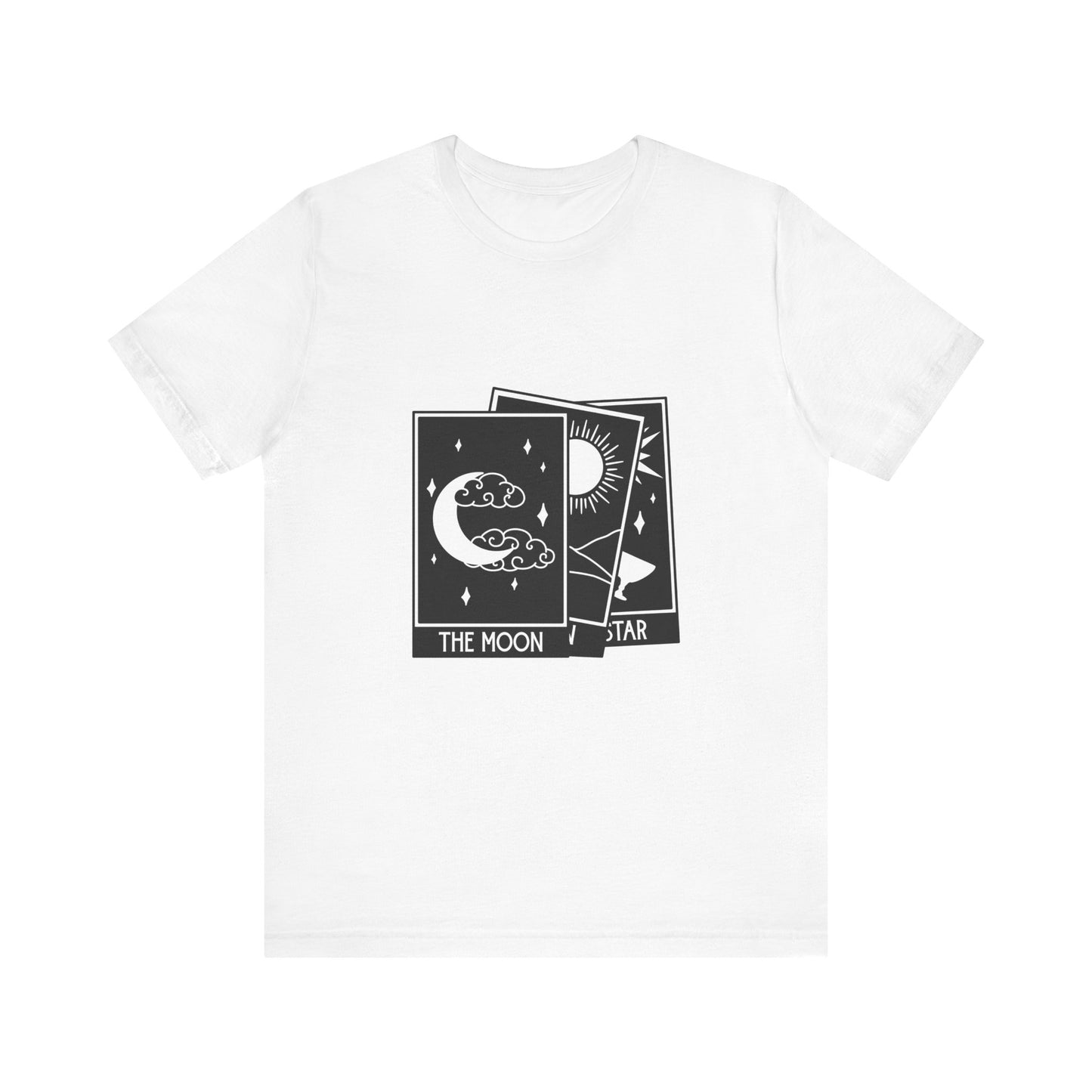 Tarot Stack T-shirt, Astrology Shirt, Mystical Shirt, Boho T-shirt, Moon Stars Sun T-Shirt, Mystic Shirt Gift for Her