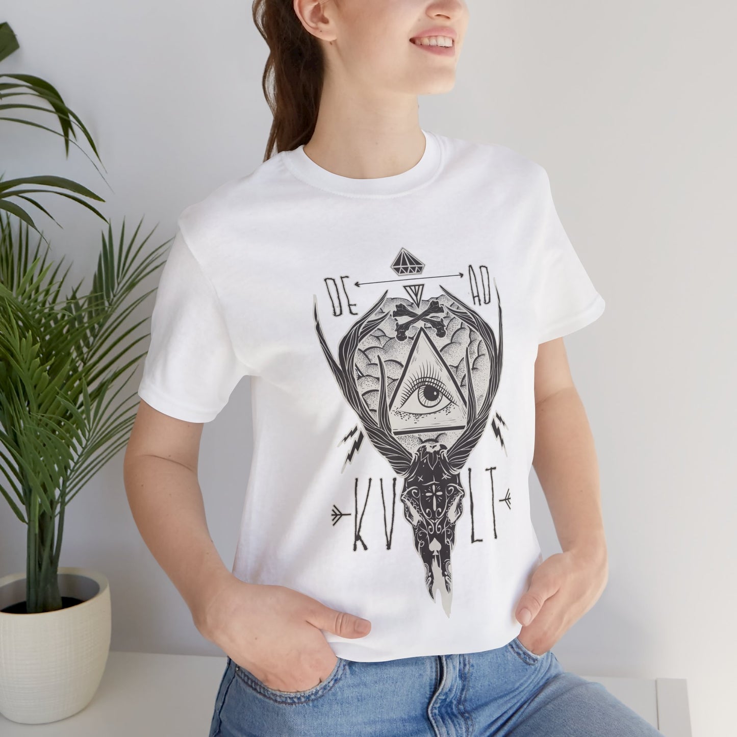 Dead Kvlt T-shirt, Eye T-shirt, Skull Shirt, Heavy Metal Shirt, Motorcycle T-Shirt, Scary Shirt, Horror Shirt, Rockers T-shirt,