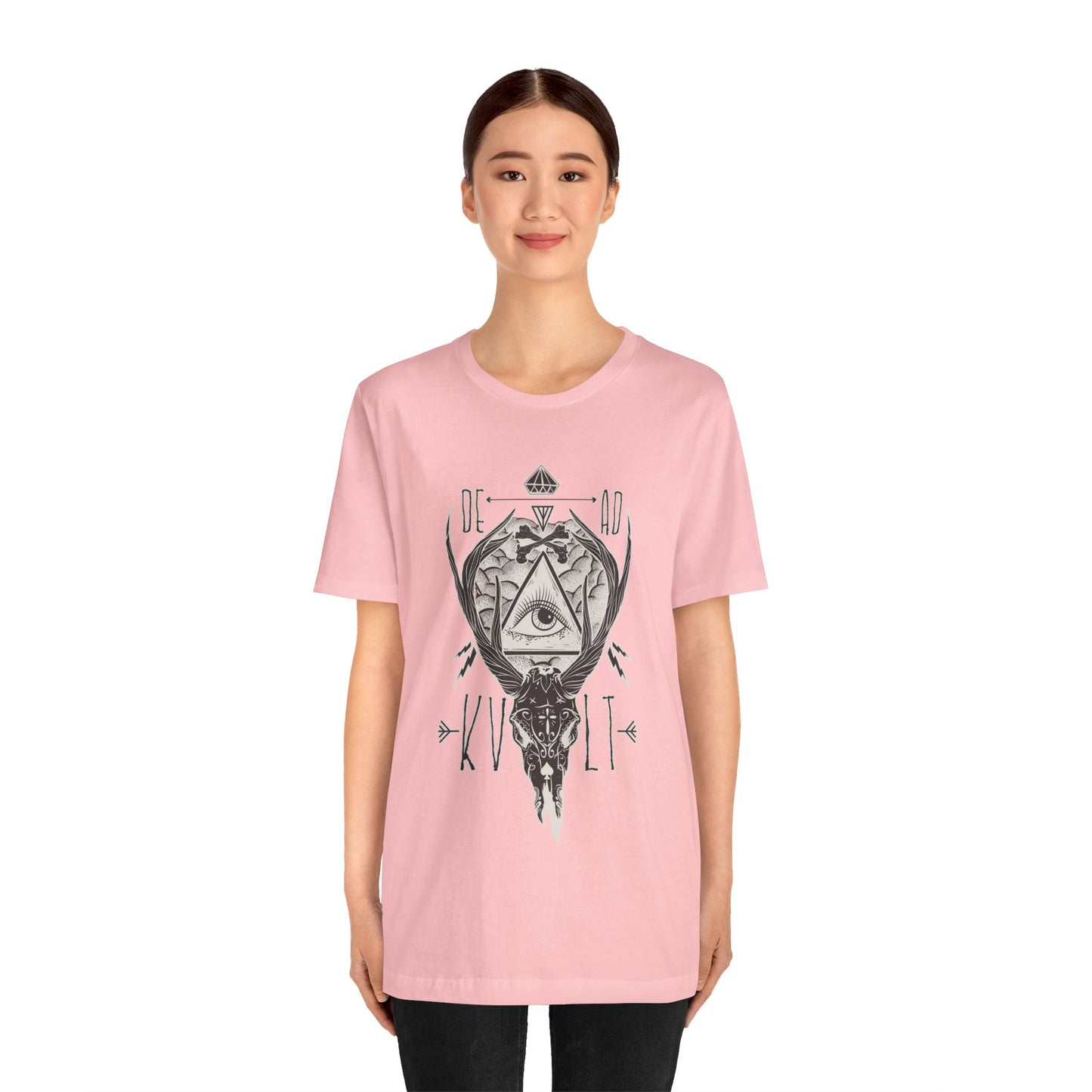Dead Kvlt T-shirt, Eye T-shirt, Skull Shirt, Heavy Metal Shirt, Motorcycle T-Shirt, Scary Shirt, Horror Shirt, Rockers T-shirt,