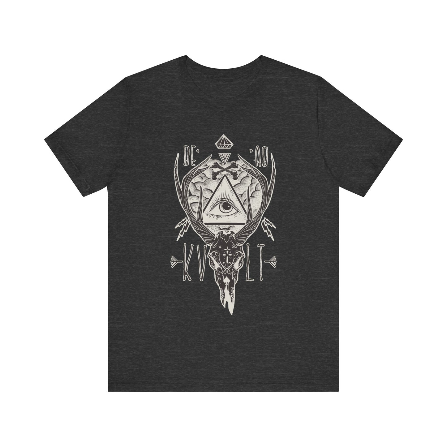Dead Kvlt T-shirt, Eye T-shirt, Skull Shirt, Heavy Metal Shirt, Motorcycle T-Shirt, Scary Shirt, Horror Shirt, Rockers T-shirt,
