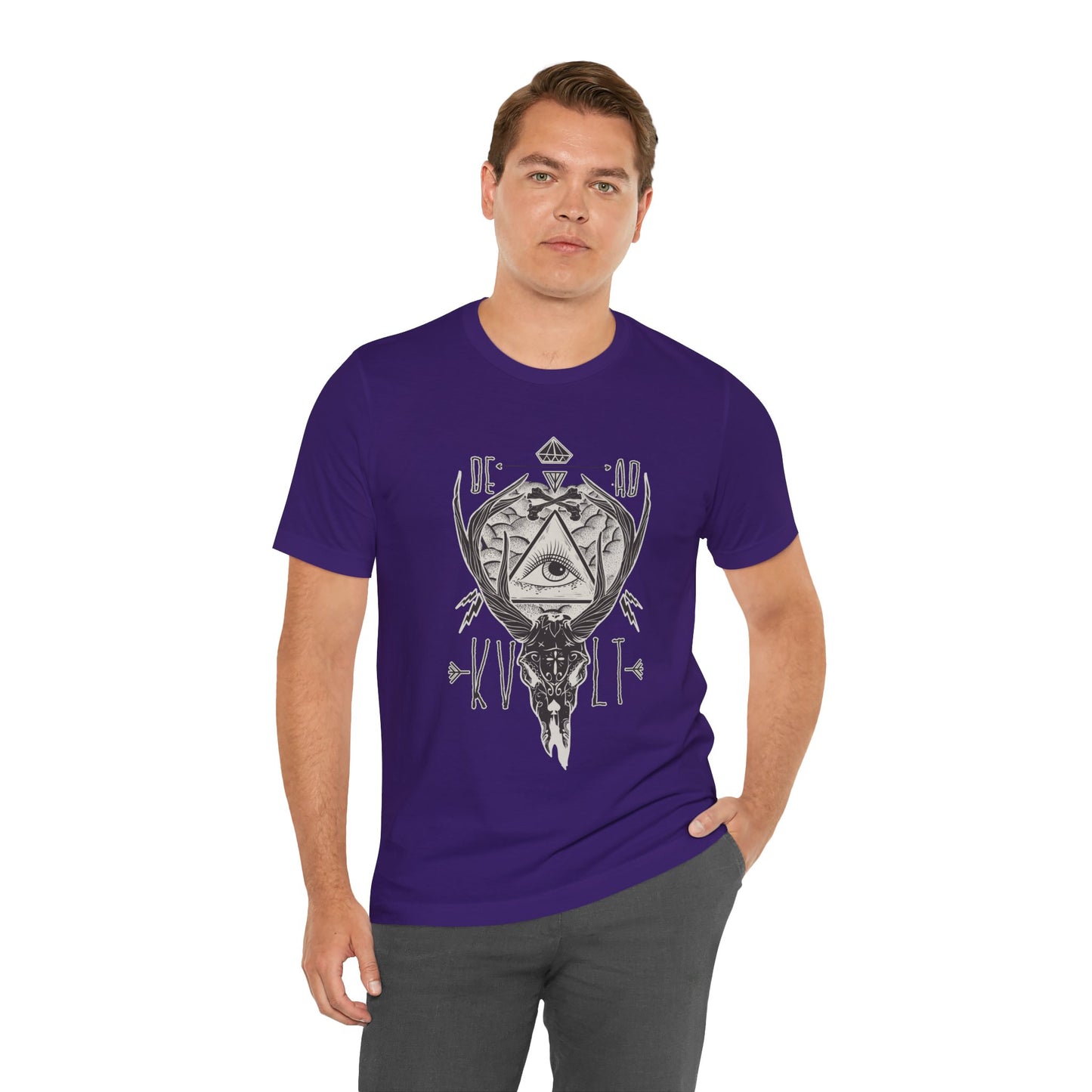 Dead Kvlt T-shirt, Eye T-shirt, Skull Shirt, Heavy Metal Shirt, Motorcycle T-Shirt, Scary Shirt, Horror Shirt, Rockers T-shirt,