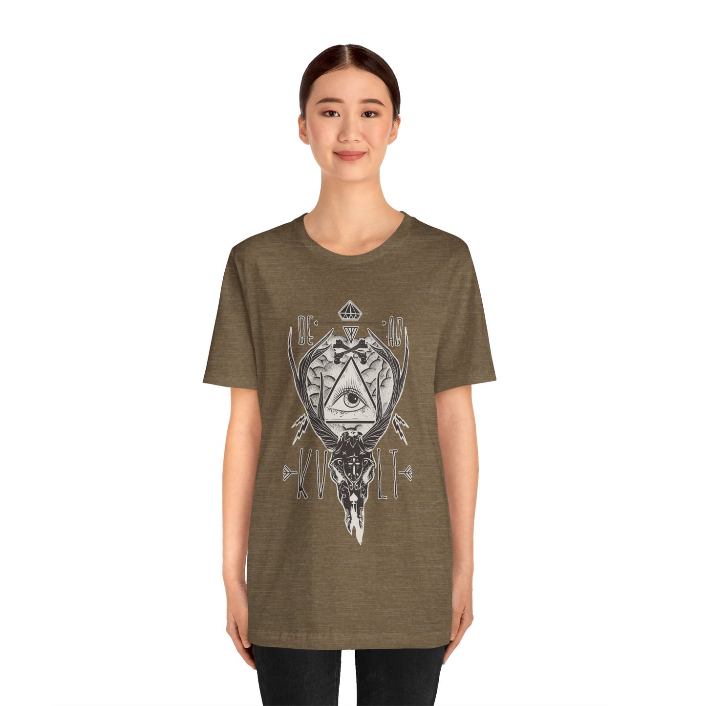 Dead Kvlt T-shirt, Eye T-shirt, Skull Shirt, Heavy Metal Shirt, Motorcycle T-Shirt, Scary Shirt, Horror Shirt, Rockers T-shirt,