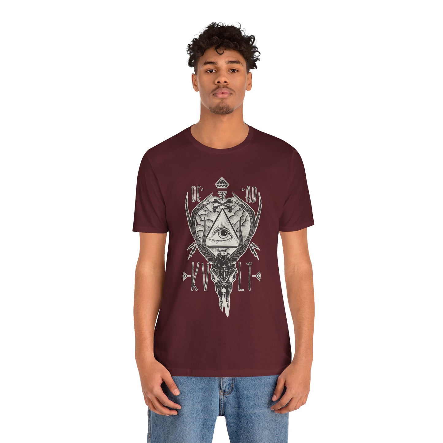 Dead Kvlt T-shirt, Eye T-shirt, Skull Shirt, Heavy Metal Shirt, Motorcycle T-Shirt, Scary Shirt, Horror Shirt, Rockers T-shirt,