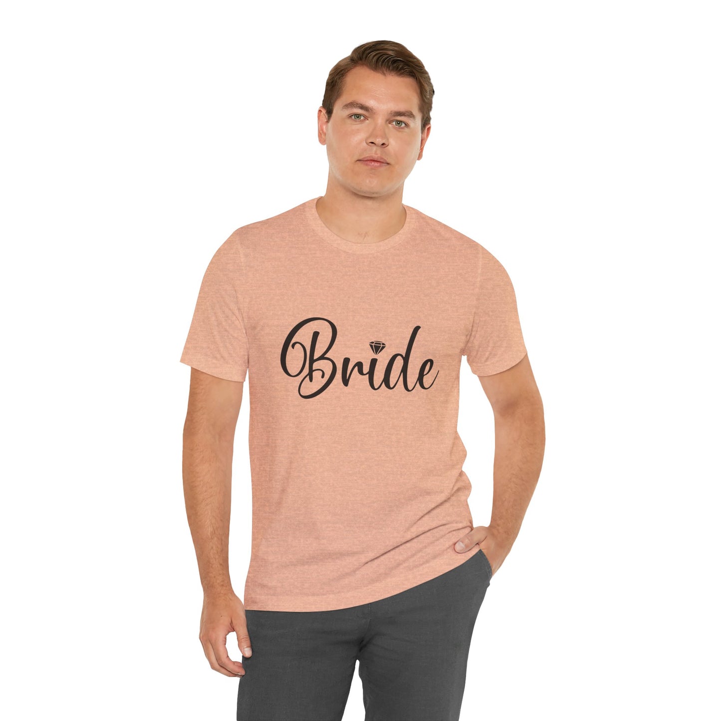 Bride T-shirt, Wedding Shirt, Bride Tee, Bridal Shower, Diamond T-shirt, Gift Shirt for Bride, Bachelorette Party Shirt, Hen Night Top