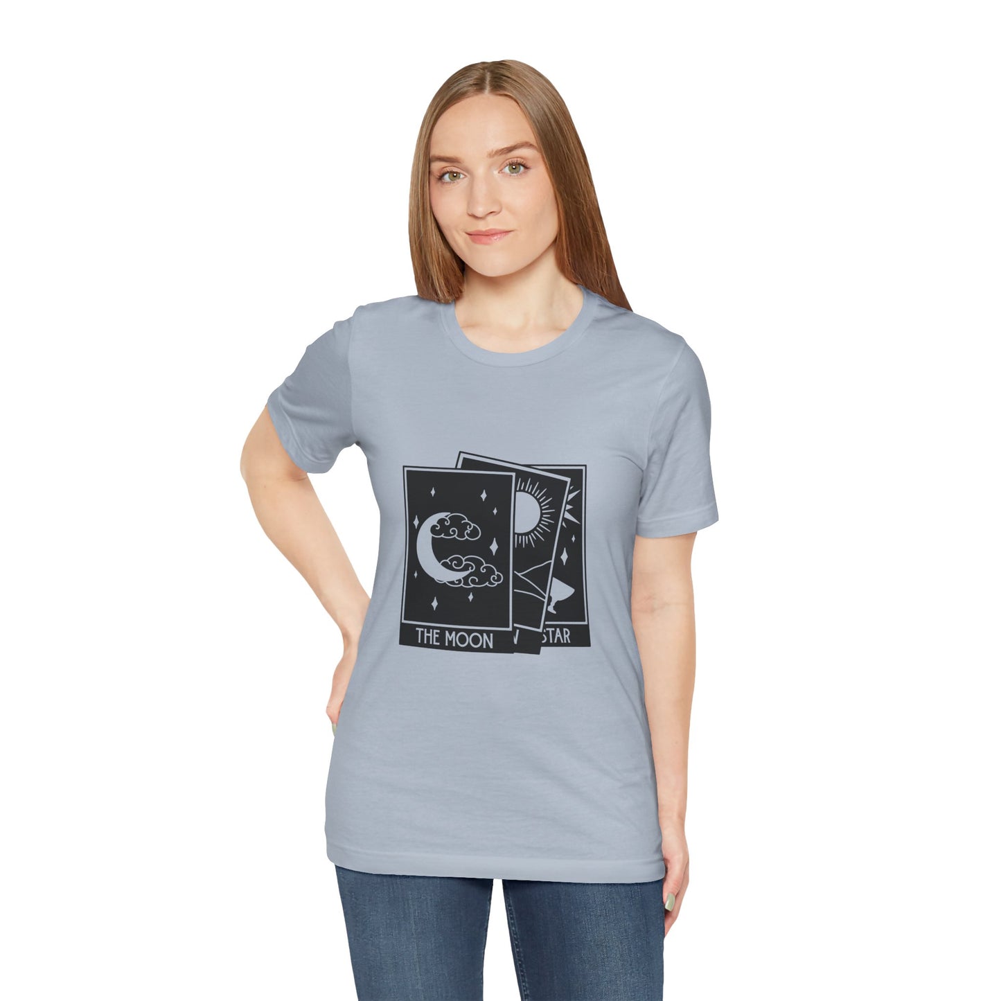 Tarot Stack T-shirt, Astrology Shirt, Mystical Shirt, Boho T-shirt, Moon Stars Sun T-Shirt, Mystic Shirt Gift for Her