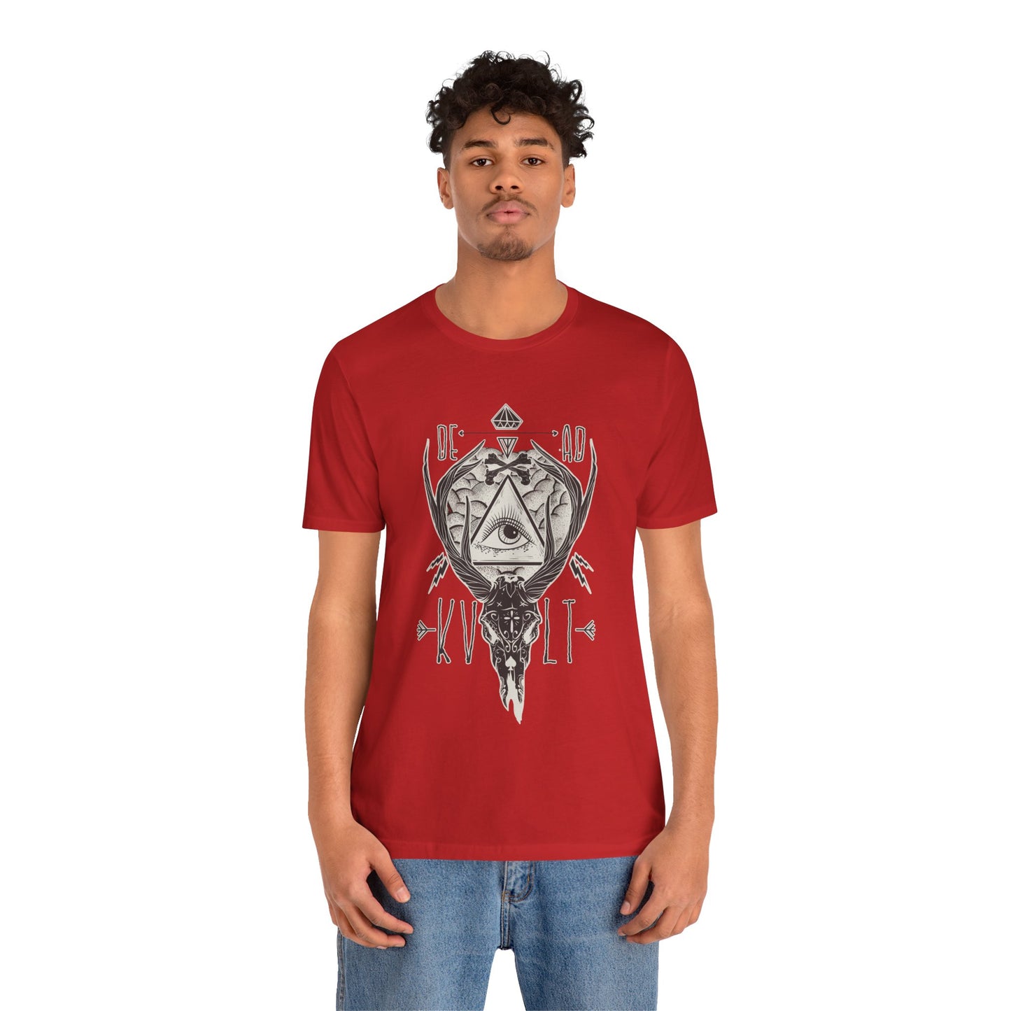 Dead Kvlt T-shirt, Eye T-shirt, Skull Shirt, Heavy Metal Shirt, Motorcycle T-Shirt, Scary Shirt, Horror Shirt, Rockers T-shirt,