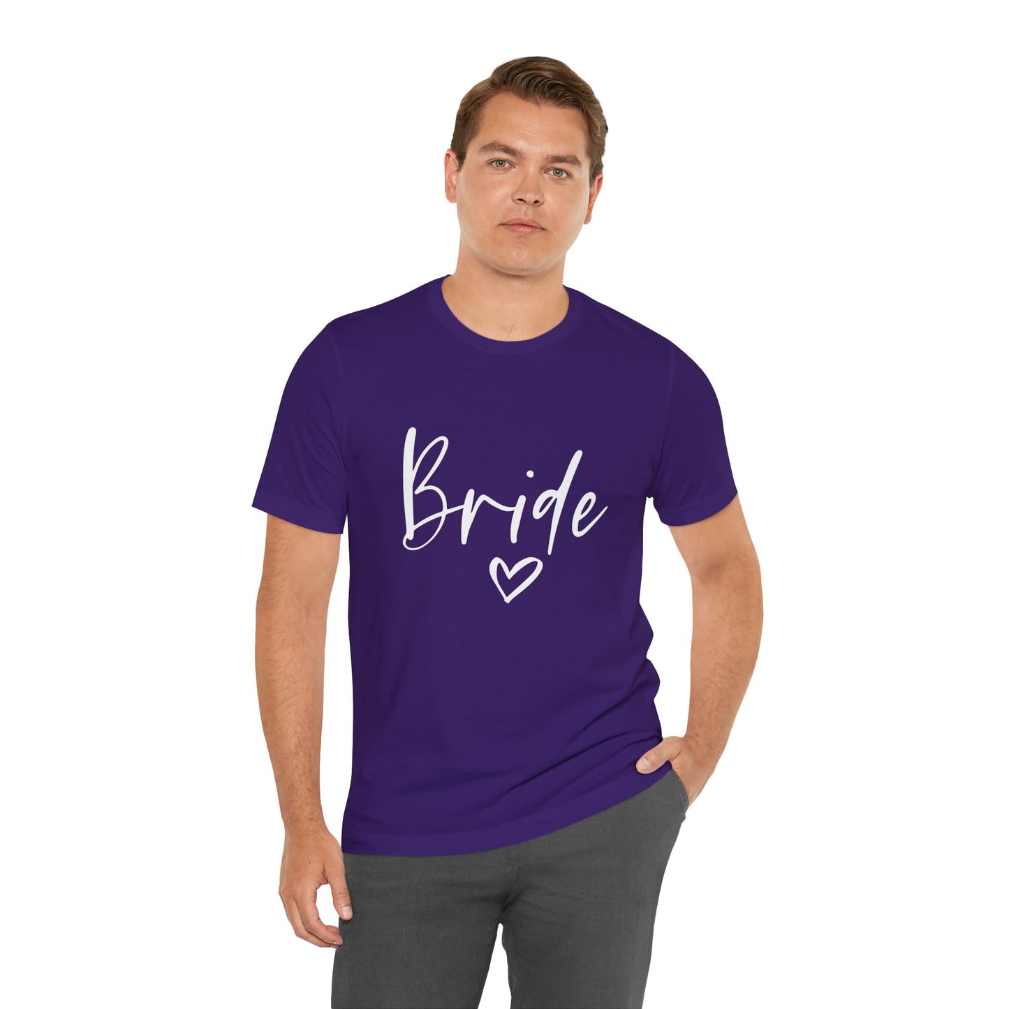Bride T-shirt, Wedding Shirt, Bride Tee, Bridal Shower, Heart T-shirt, Bachelorette Party Shirt, Hen Night Top, Gift Shirt for Bride
