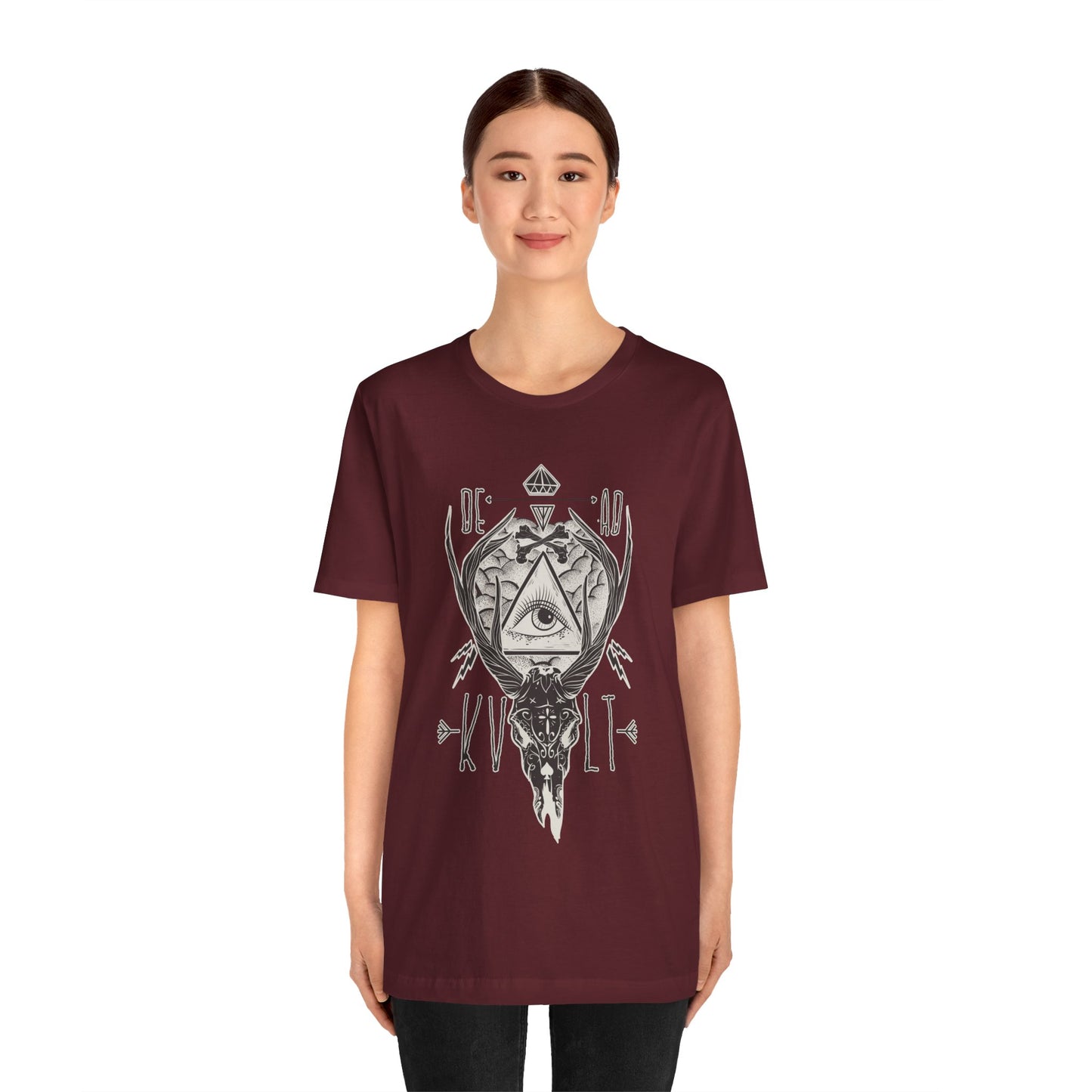 Dead Kvlt T-shirt, Eye T-shirt, Skull Shirt, Heavy Metal Shirt, Motorcycle T-Shirt, Scary Shirt, Horror Shirt, Rockers T-shirt,