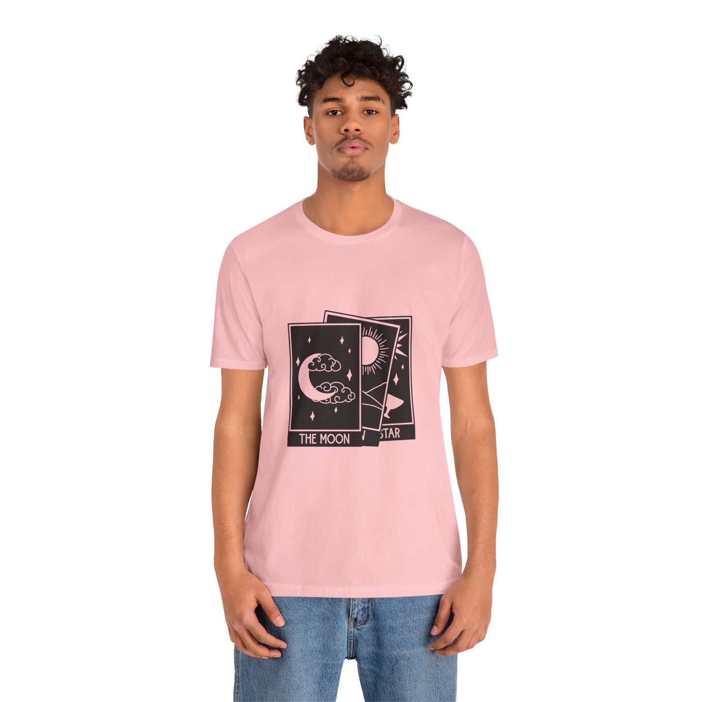 Tarot Stack T-shirt, Astrology Shirt, Mystical Shirt, Boho T-shirt, Moon Stars Sun T-Shirt, Mystic Shirt Gift for Her
