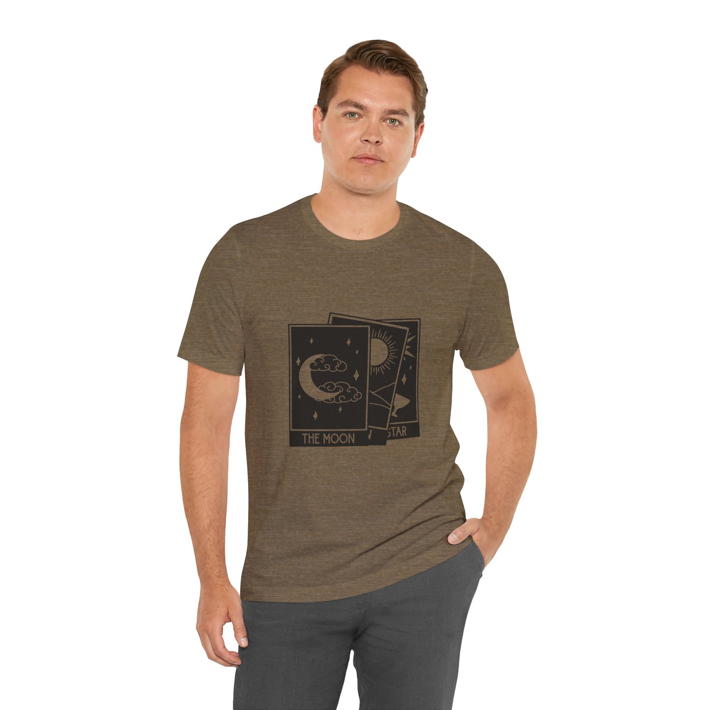 Tarot Stack T-shirt, Astrology Shirt, Mystical Shirt, Boho T-shirt, Moon Stars Sun T-Shirt, Mystic Shirt Gift for Her