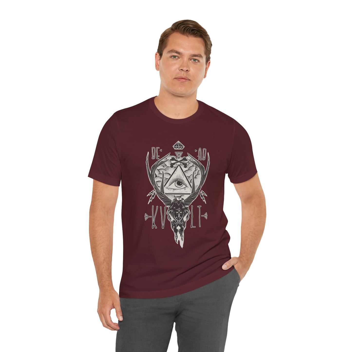 Dead Kvlt T-shirt, Eye T-shirt, Skull Shirt, Heavy Metal Shirt, Motorcycle T-Shirt, Scary Shirt, Horror Shirt, Rockers T-shirt,