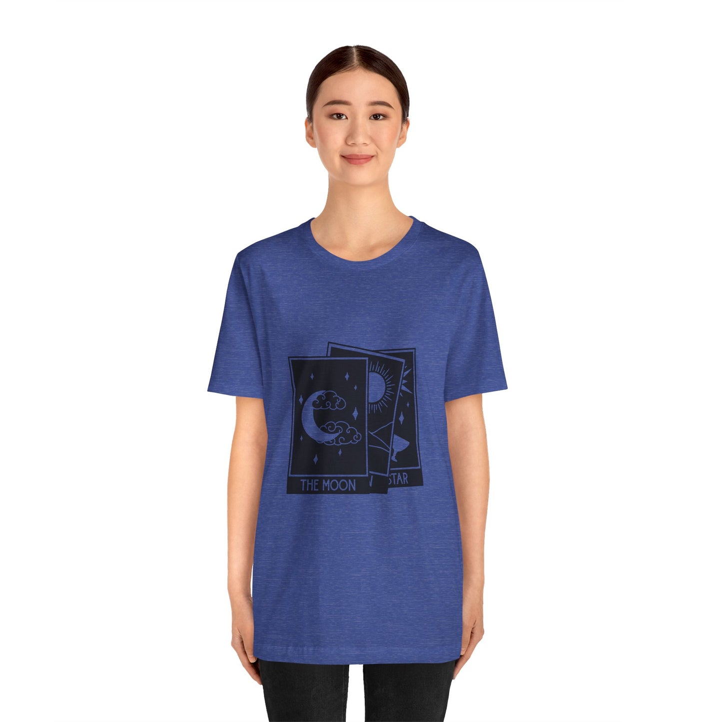 Tarot Stack T-shirt, Astrology Shirt, Mystical Shirt, Boho T-shirt, Moon Stars Sun T-Shirt, Mystic Shirt Gift for Her