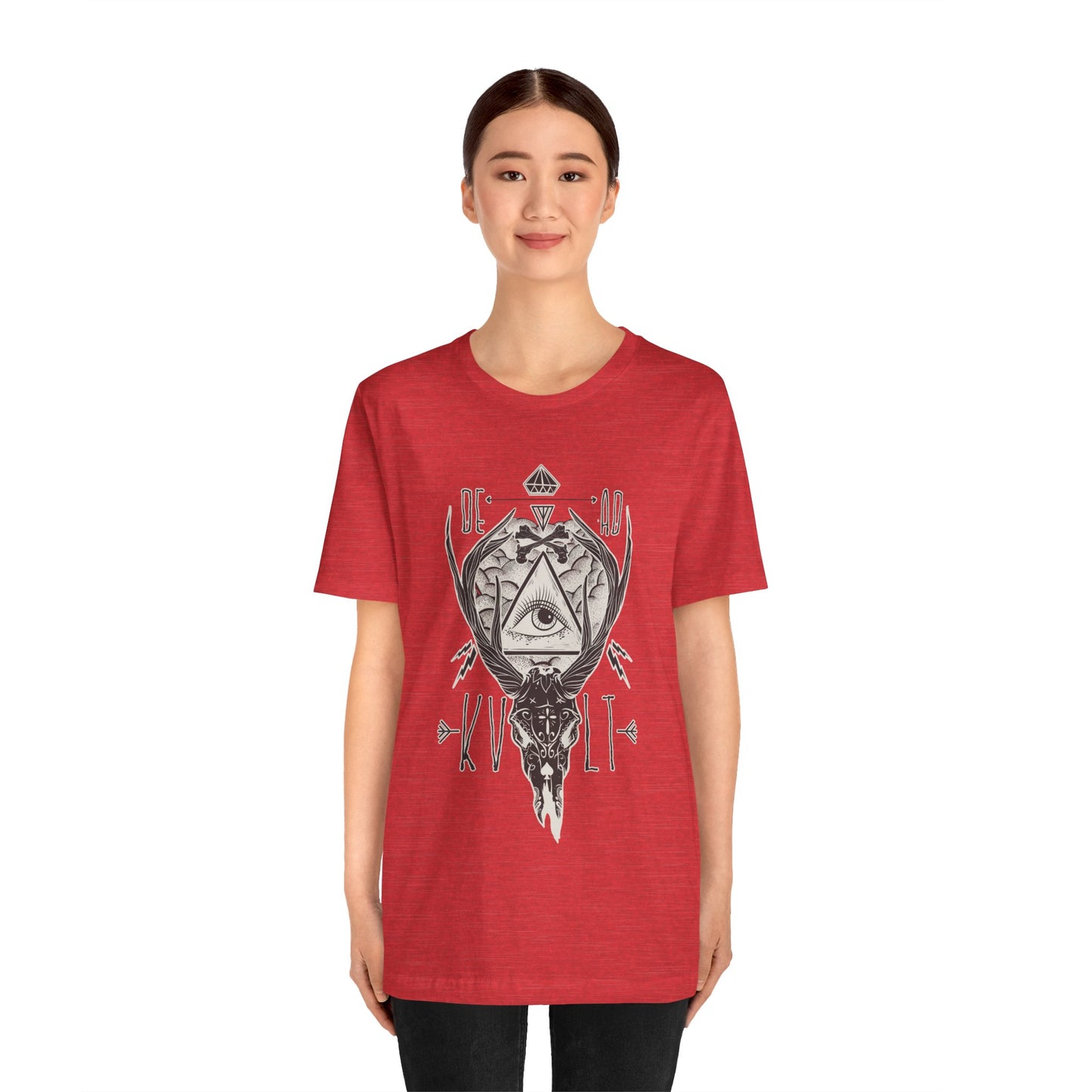 Dead Kvlt T-shirt, Eye T-shirt, Skull Shirt, Heavy Metal Shirt, Motorcycle T-Shirt, Scary Shirt, Horror Shirt, Rockers T-shirt,