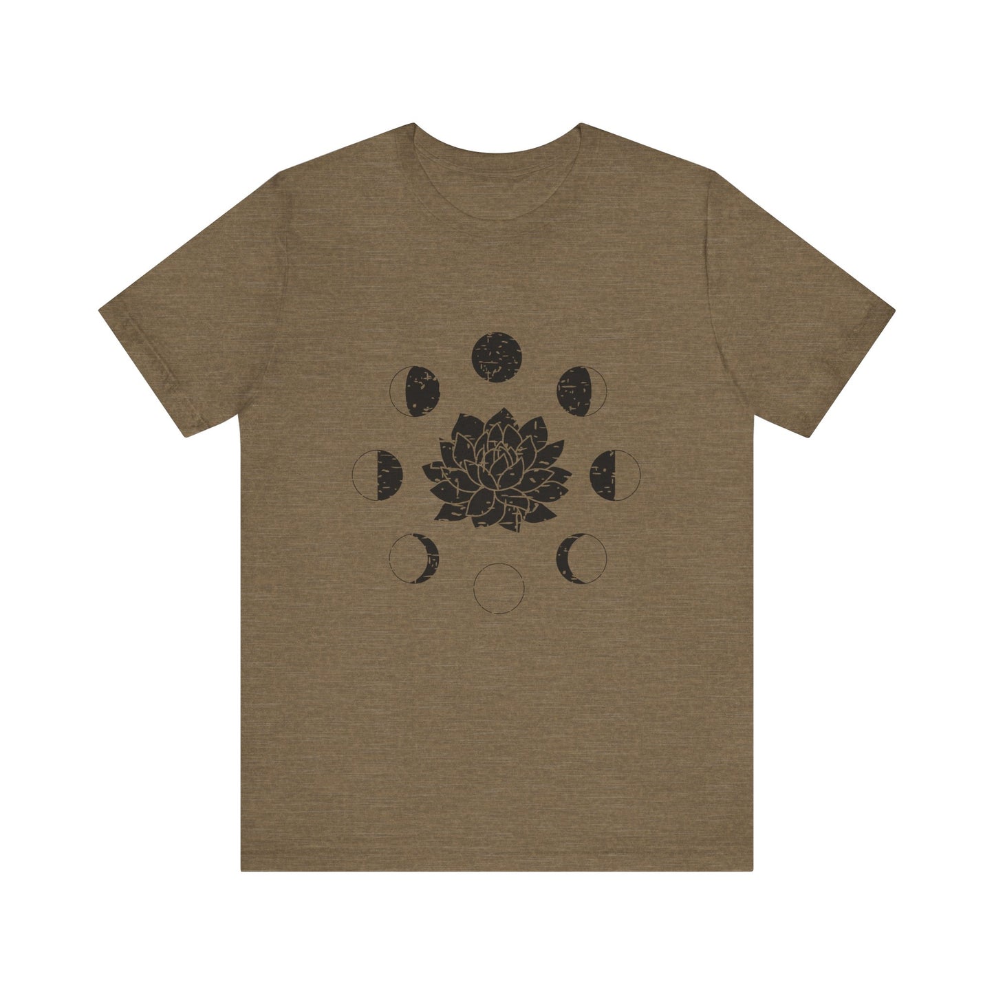Lotus Moon Phase T-shirt, Boho T-shirt, Grunge Shirt, Inspirational T-shirt, Bohemian T-shirt, Moon and Stars T-Shirt, Gift for Her