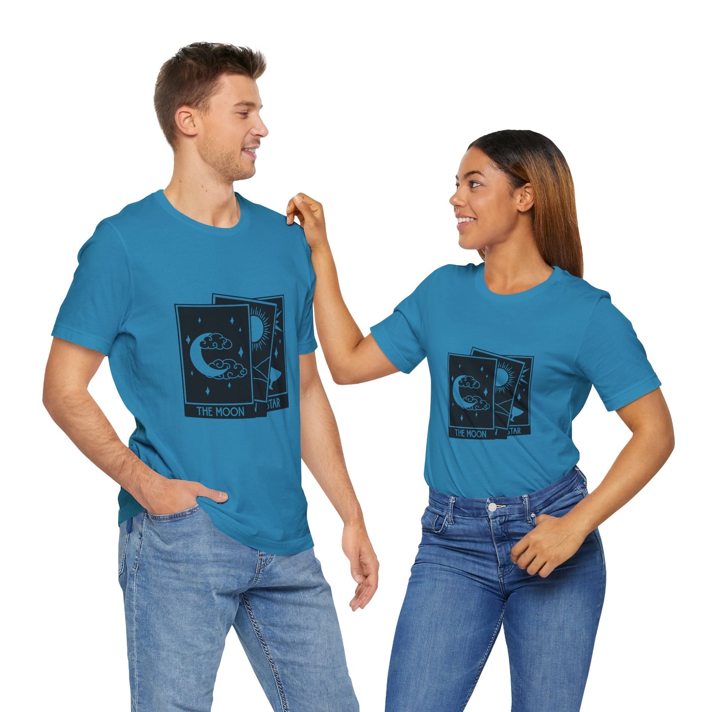 Tarot Stack T-shirt, Astrology Shirt, Mystical Shirt, Boho T-shirt, Moon Stars Sun T-Shirt, Mystic Shirt Gift for Her