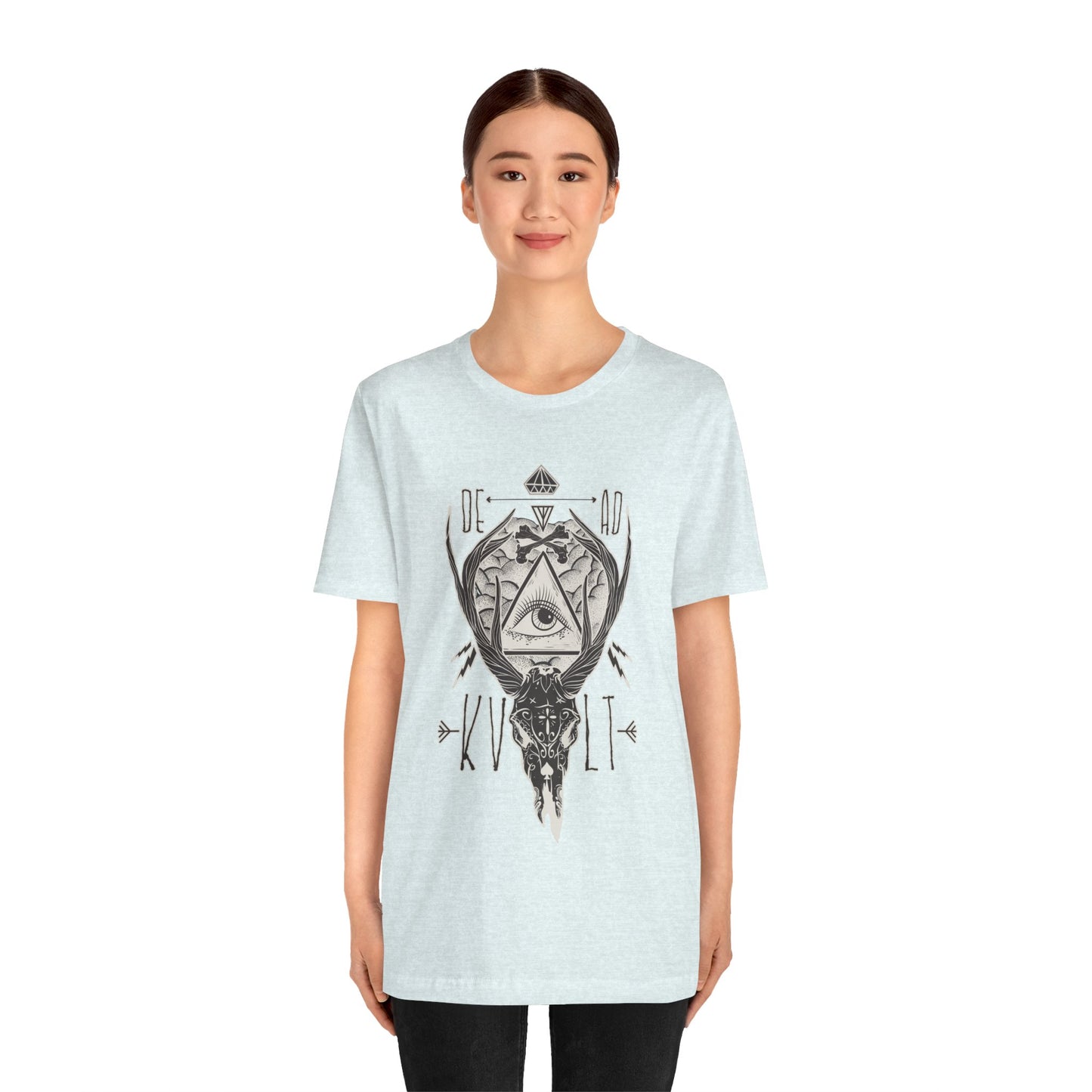 Dead Kvlt T-shirt, Eye T-shirt, Skull Shirt, Heavy Metal Shirt, Motorcycle T-Shirt, Scary Shirt, Horror Shirt, Rockers T-shirt,