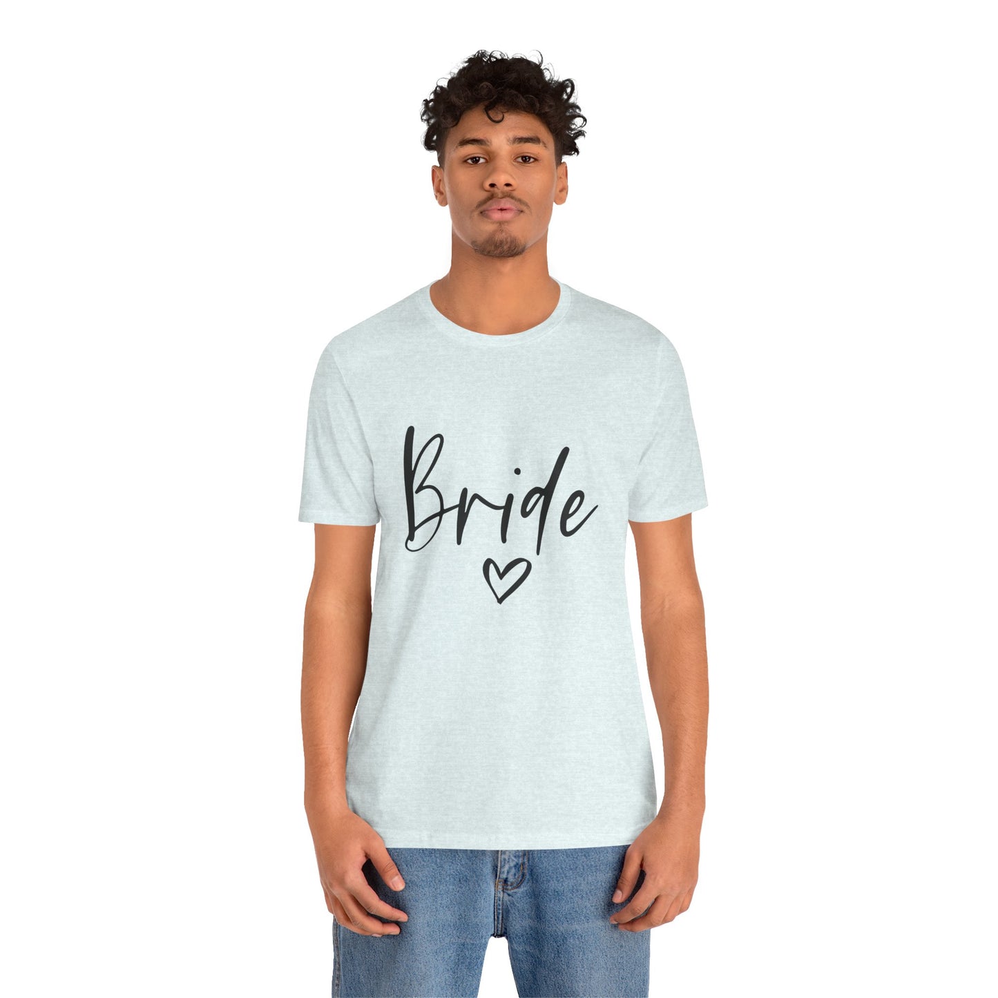 Bride T-shirt, Wedding Shirt, Bride Tee, Bridal Shower, Heart T-shirt, Bachelorette Party Shirt, Hen Night Top, Gift Shirt for Bride