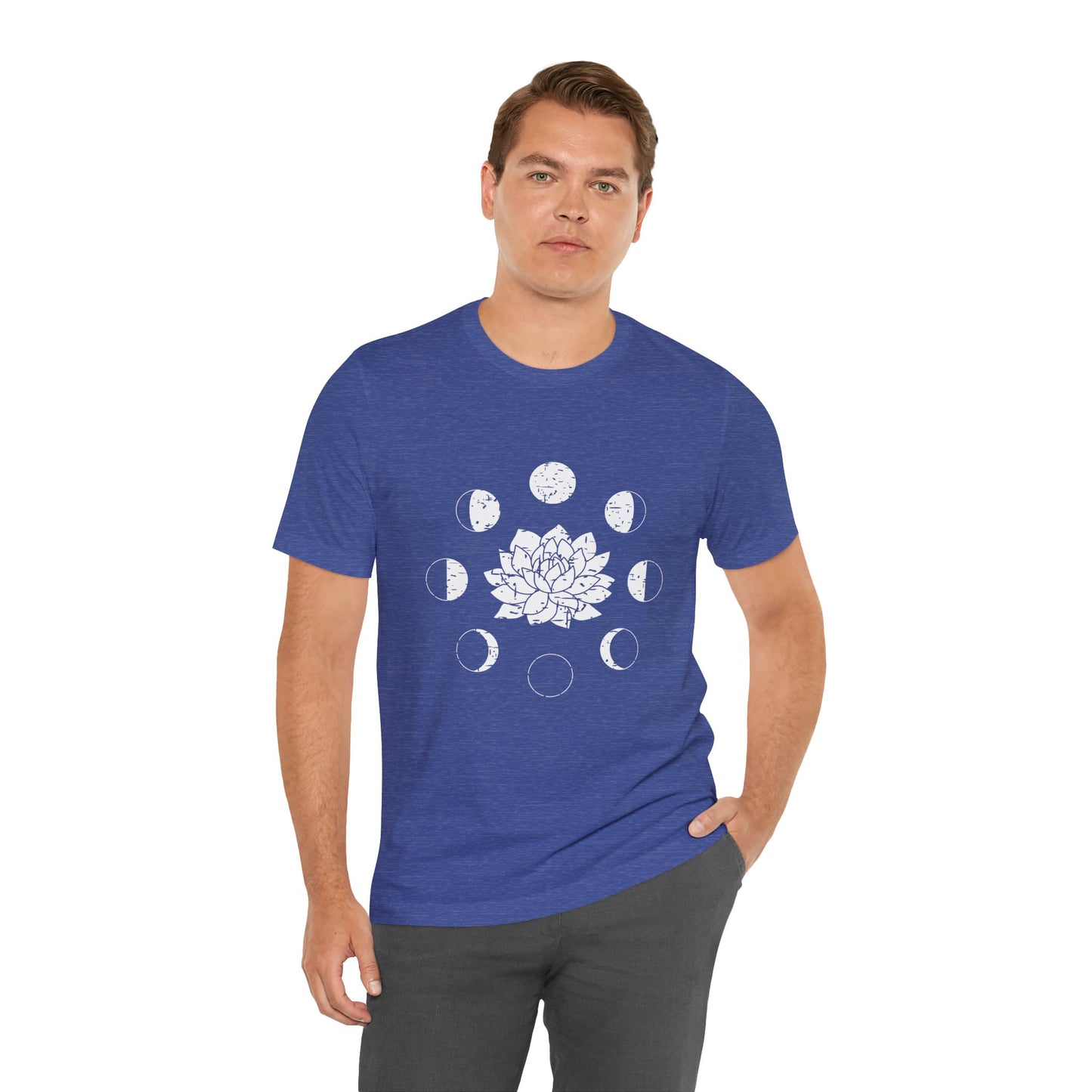 Lotus Moon Phase T-shirt, Boho T-shirt, Grunge Shirt, Inspirational T-shirt, Bohemian T-shirt, Moon and Stars T-Shirt, Gift for Her