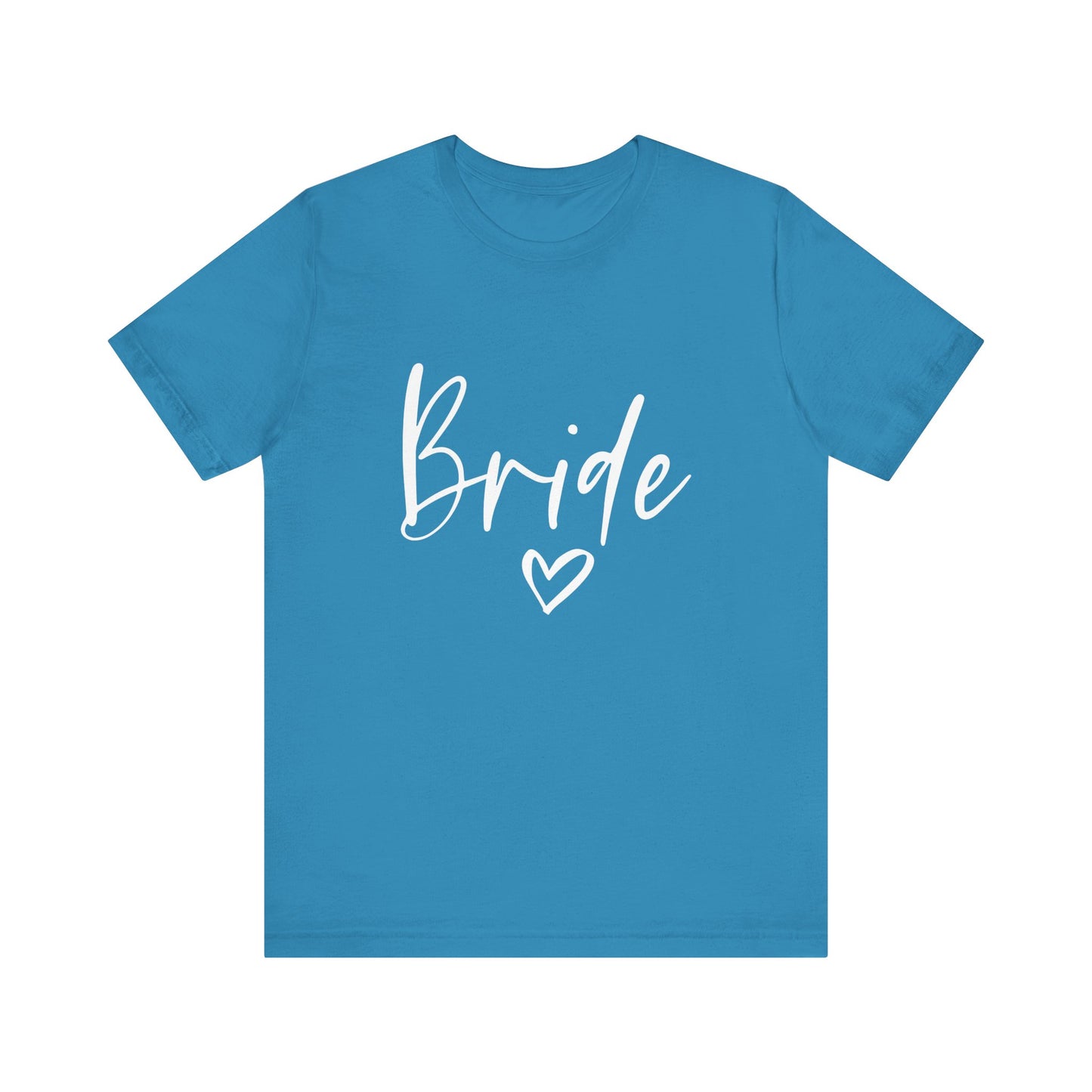 Bride T-shirt, Wedding Shirt, Bride Tee, Bridal Shower, Heart T-shirt, Bachelorette Party Shirt, Hen Night Top, Gift Shirt for Bride