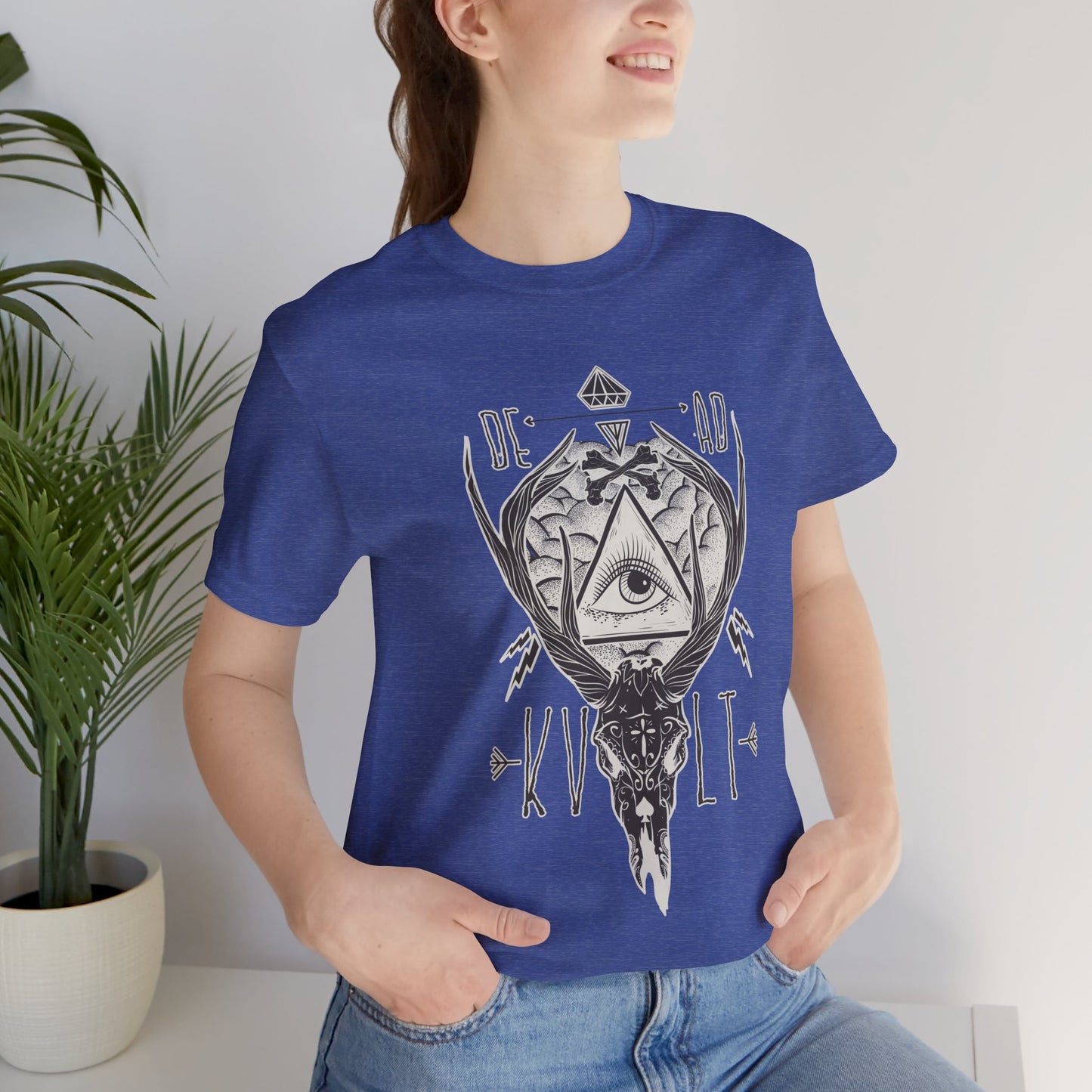 Dead Kvlt T-shirt, Eye T-shirt, Skull Shirt, Heavy Metal Shirt, Motorcycle T-Shirt, Scary Shirt, Horror Shirt, Rockers T-shirt,