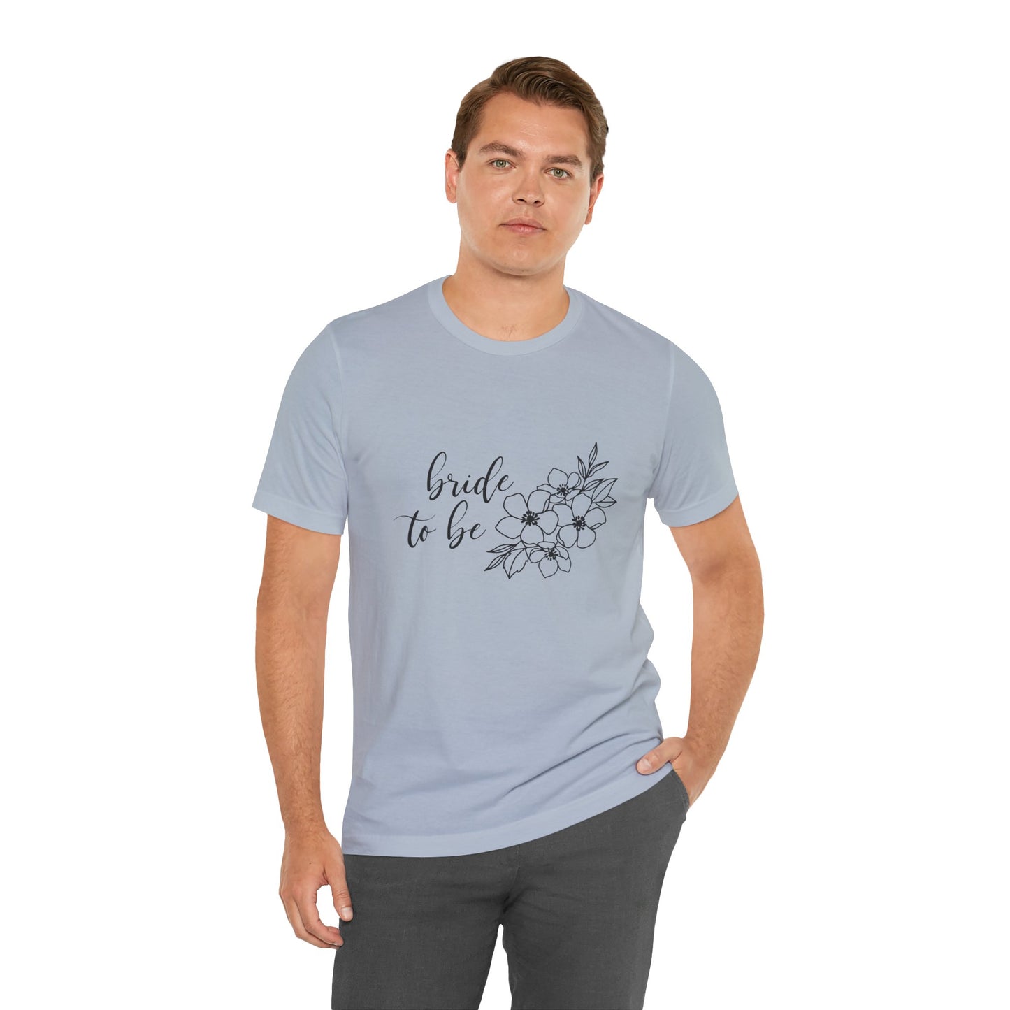 Bride to Be T-shirt, Wedding Shirt, Floral Shirt, Bride Tee, Bachelorette Shirt, Gift Shirt for Bride, Bridal Shower Shirt