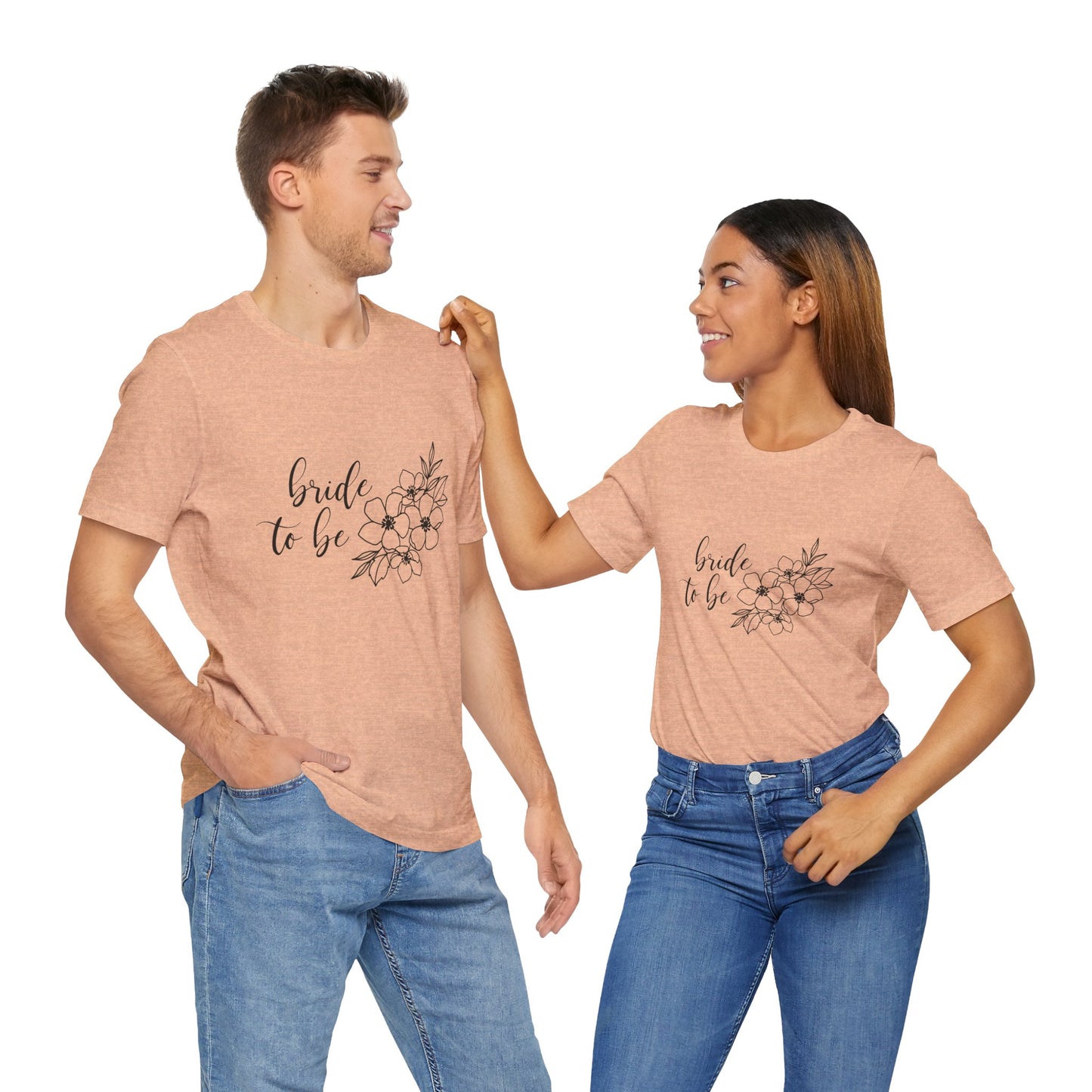 Bride to Be T-shirt, Wedding Shirt, Floral Shirt, Bride Tee, Bachelorette Shirt, Gift Shirt for Bride, Bridal Shower Shirt