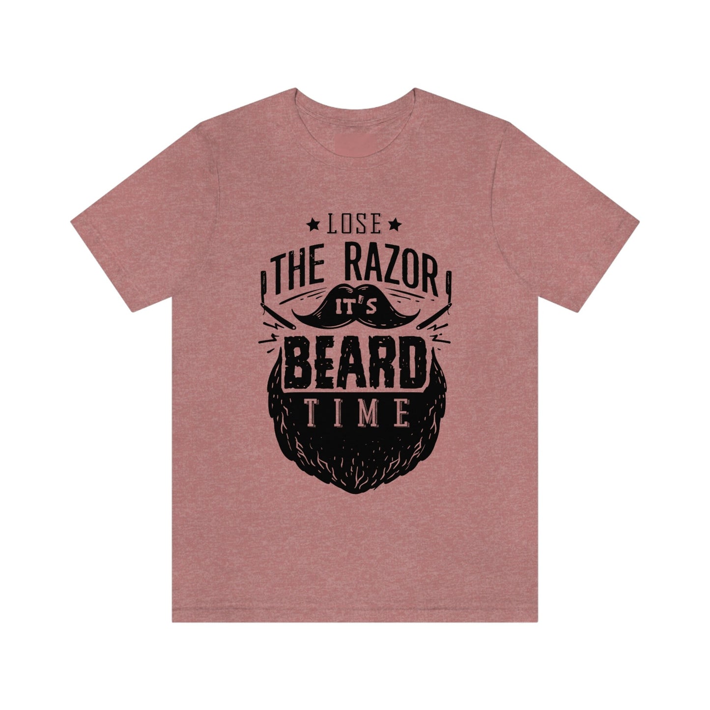 T-shirt « Lâchez le rasoir, c'est l'heure de la barbe », T-shirt « Beard Love », T-shirt « Homme barbe », T-shirt « Papa barbe », T-shirt « Cheveux », T-shirt « Amoureux de la barbe »