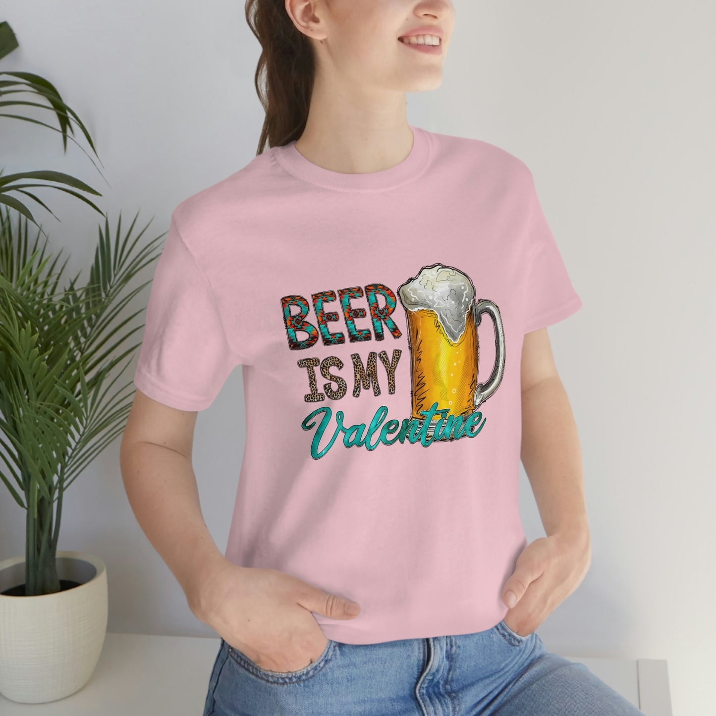 La bière est ma chemise de Saint-Valentin, T-shirt pour les amateurs de bière, chemise cadeau de Saint-Valentin, chemise à boire, chemise cadeau de Saint-Valentin drôle