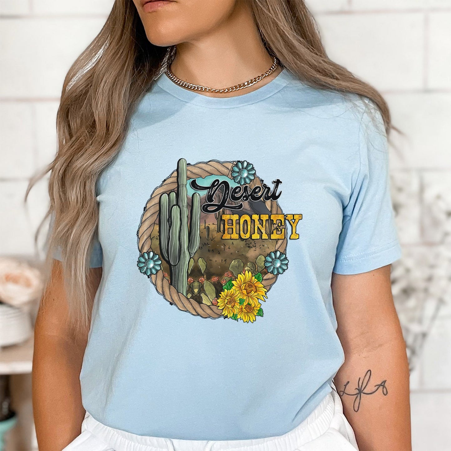 Desert Honey T-Shirt, Western Shirt, Südstaaten Shirt, Cowgirl Shirt, Retro Shirt, Cowboy Shirt, Country Shirt, Rodeo Shirt