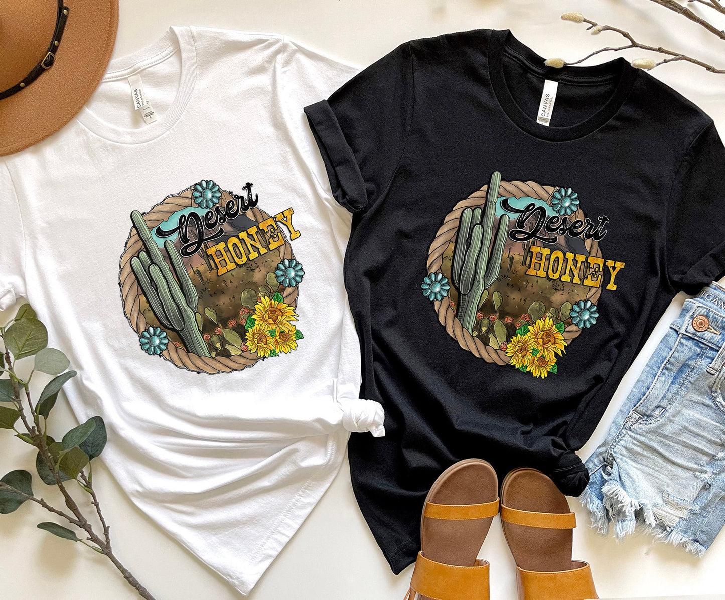 Desert Honey T-Shirt, Western Shirt, Südstaaten Shirt, Cowgirl Shirt, Retro Shirt, Cowboy Shirt, Country Shirt, Rodeo Shirt