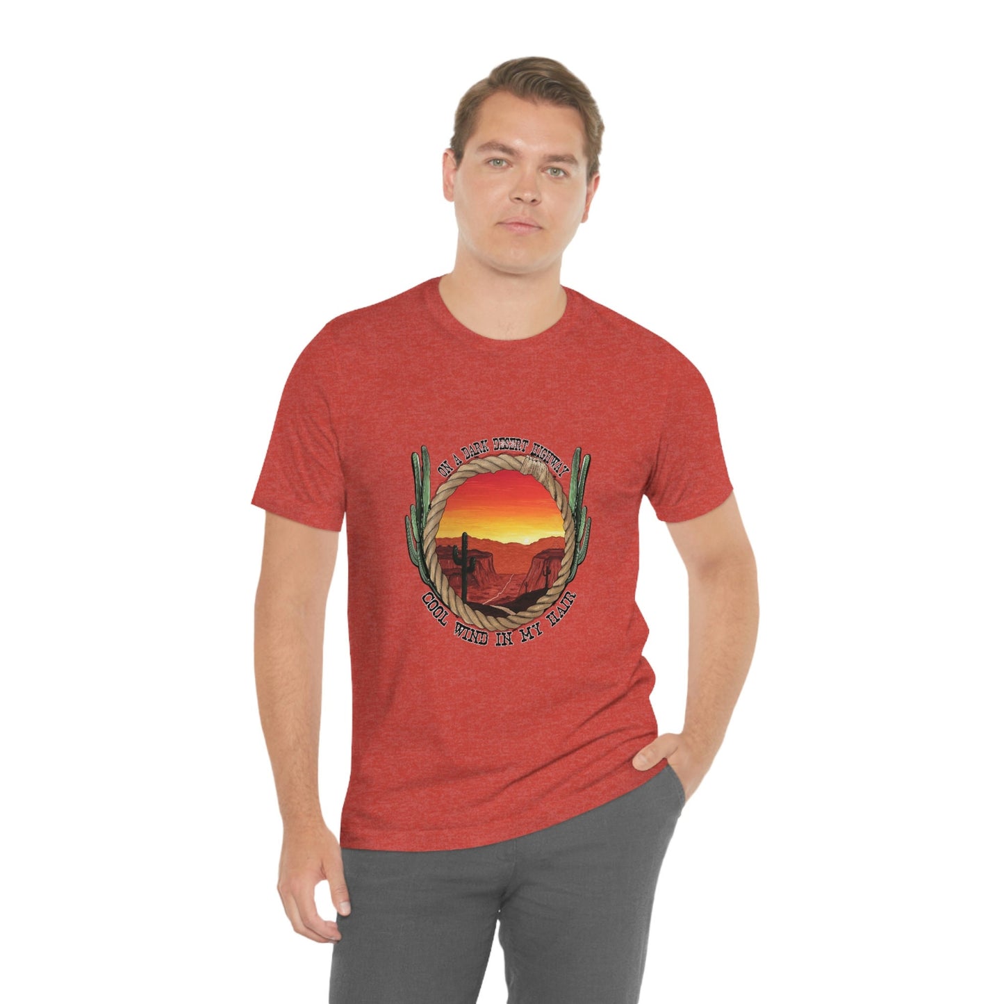 Desert Highway T-Shirt, Western Shirt, Natur Südstaaten Shirt, Cowgirl Shirt, Retro Shirt, Cowboy Shirt, Country Shirt