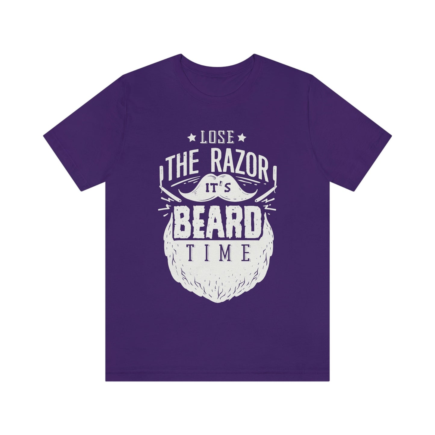 T-shirt « Lâchez le rasoir, c'est l'heure de la barbe », T-shirt « Beard Love », T-shirt « Homme barbe », T-shirt « Papa barbe », T-shirt « Cheveux », T-shirt « Amoureux de la barbe »