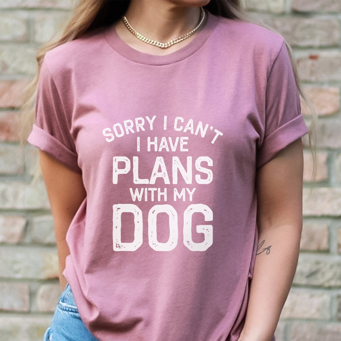 T-shirt « J'ai des projets avec mon chien », T-shirt pour amoureux des chiens, T-shirt avec citation sur les chiens, T-shirt pour maman ou papa de chien, T-shirt pour propriétaire de chien, T-shirt pour amoureux des animaux
