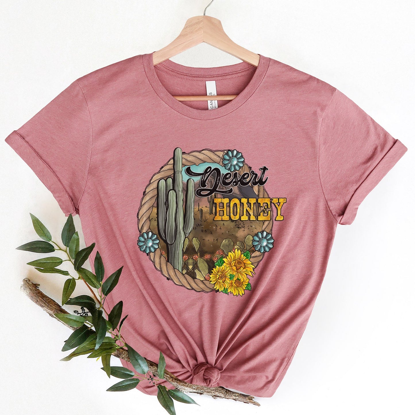 Desert Honey T-Shirt, Western Shirt, Südstaaten Shirt, Cowgirl Shirt, Retro Shirt, Cowboy Shirt, Country Shirt, Rodeo Shirt