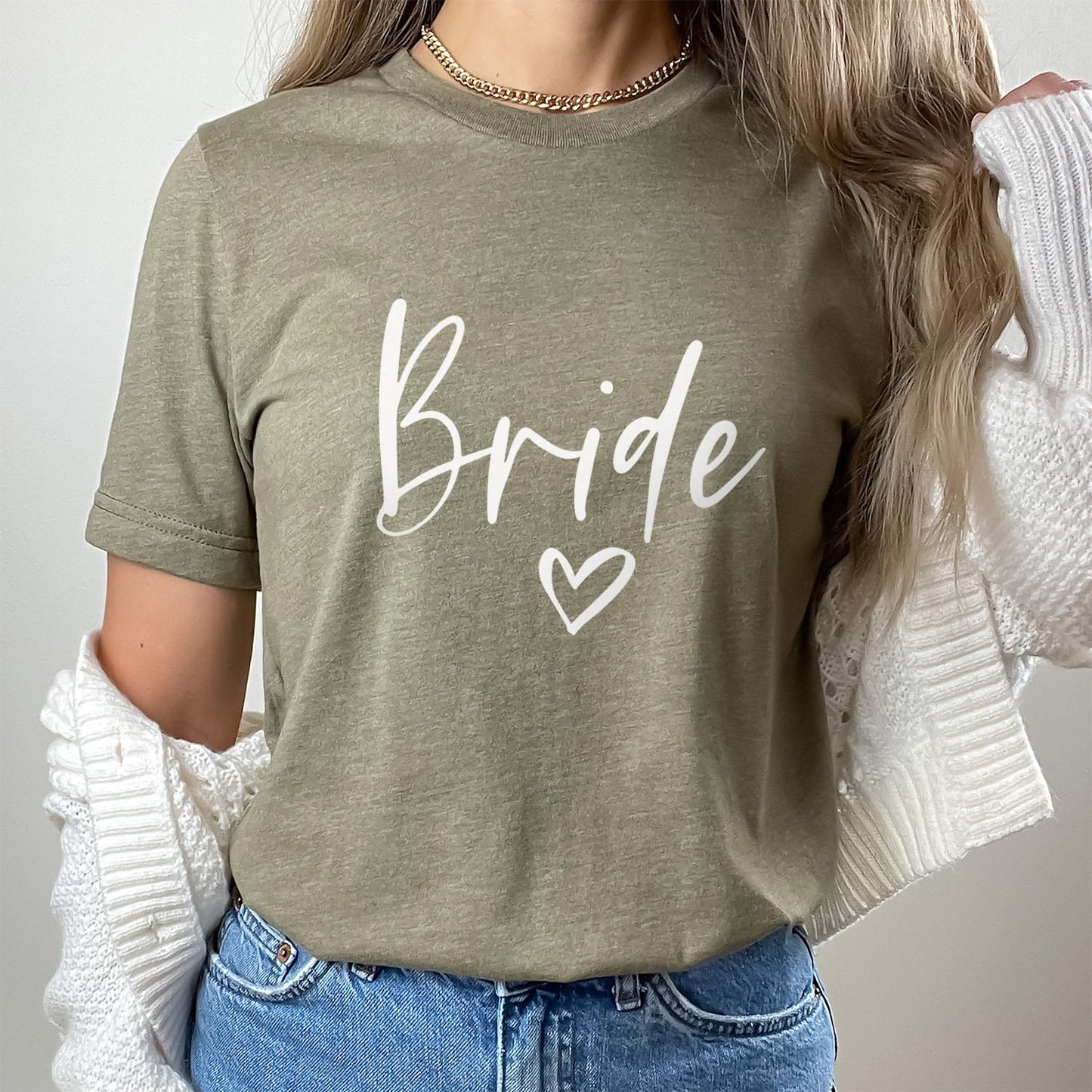 Bride T-shirt, Wedding Shirt, Bride Tee, Bridal Shower, Heart T-shirt, Bachelorette Party Shirt, Hen Night Top, Gift Shirt for Bride