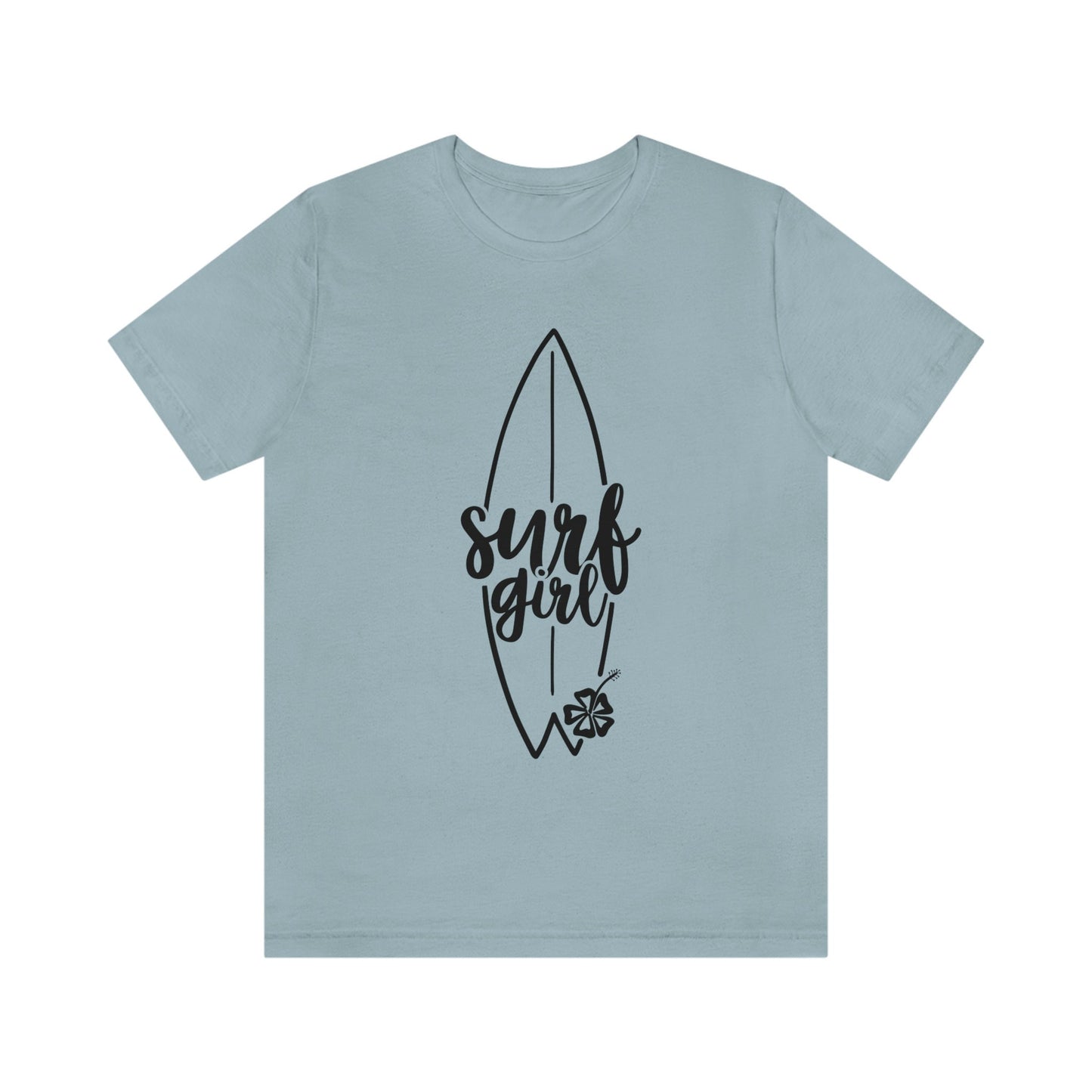 Surf Girl T-shirt, Summer Shirt, Beach Shirt, Summer T-shirt, Surfer T-shirt, Cool Summer Shirt, Vacation Shirt, Surf Lover Gift Shirt
