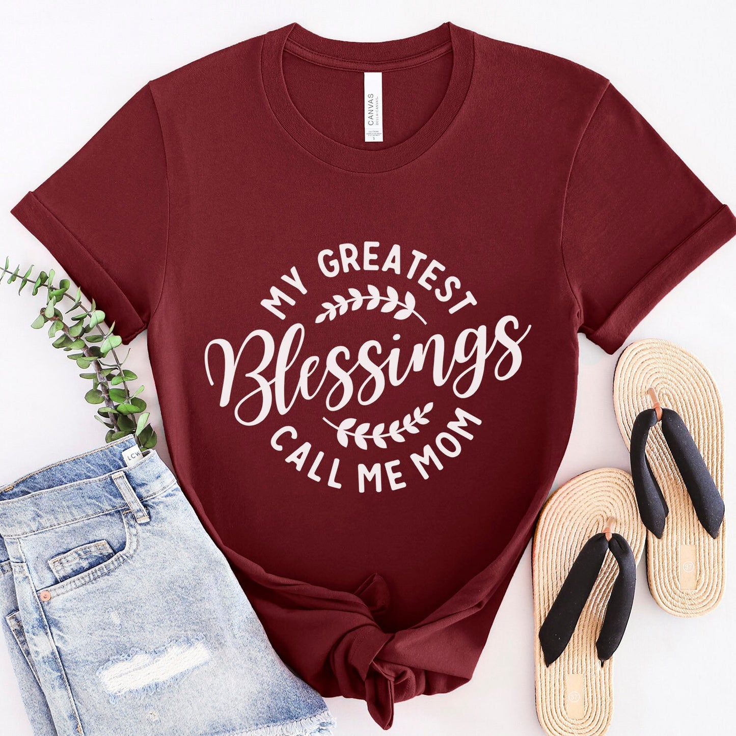 Mom Life T-shirt, Blessings T-shirt for Mom, Gift Shirt for Mom, Mother's Day Shirt, Tee for Moms, Funny Shirt for Mom