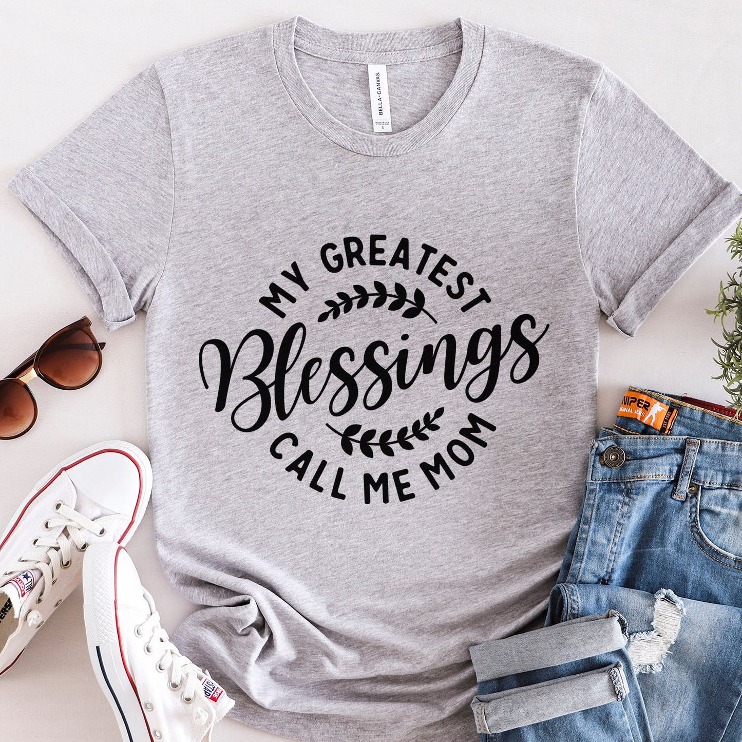 Mom Life T-shirt, Blessings T-shirt for Mom, Gift Shirt for Mom, Mother's Day Shirt, Tee for Moms, Funny Shirt for Mom