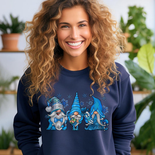 Winterwichtel Weihnachtspullover, Weihnachtswichtel Shirt, Feiertage Süße Elfen Geschenk Sweatshirt, Weihnachts Unisex Geschenk Sweatshirt, Geschenk für Sie