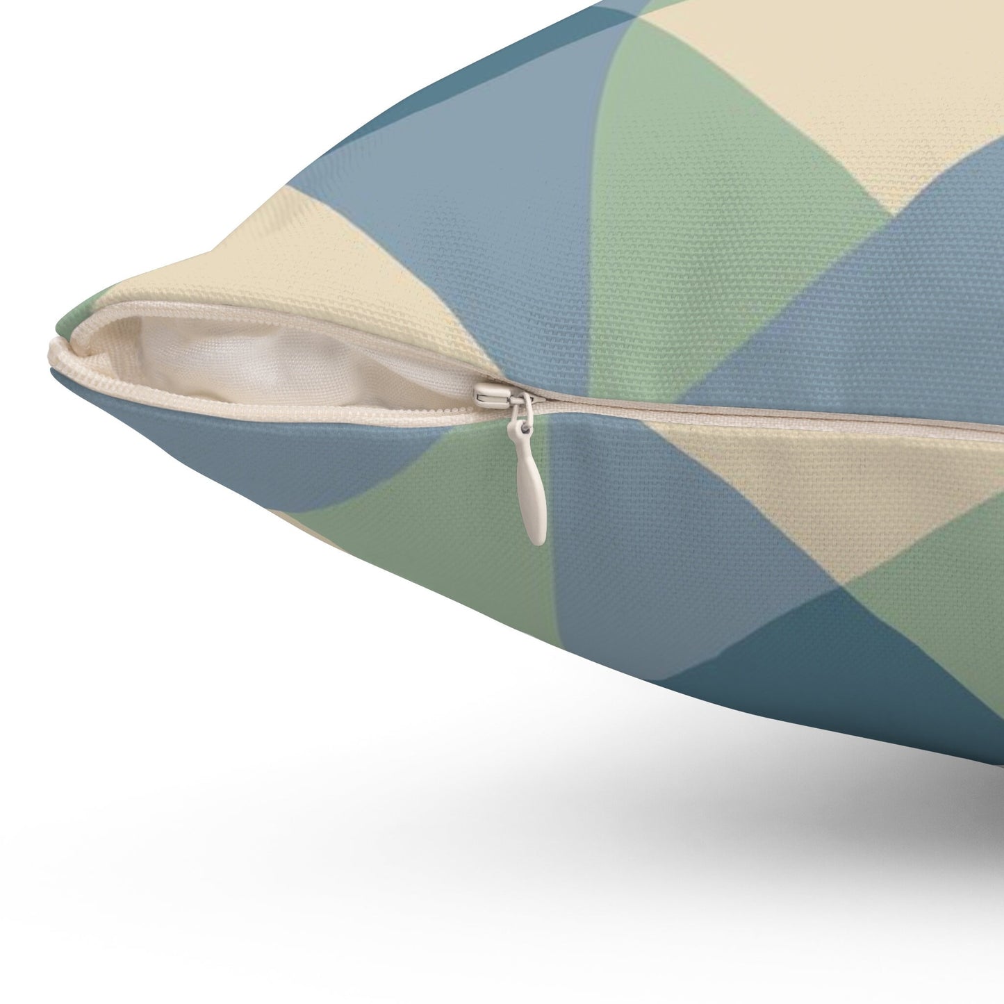 Geometric Pattern Pillow, Spun Polyester Square Pillow, Modern Decorative Cushion and Pillow, Double Sided Printing, Abstract Style Pillow