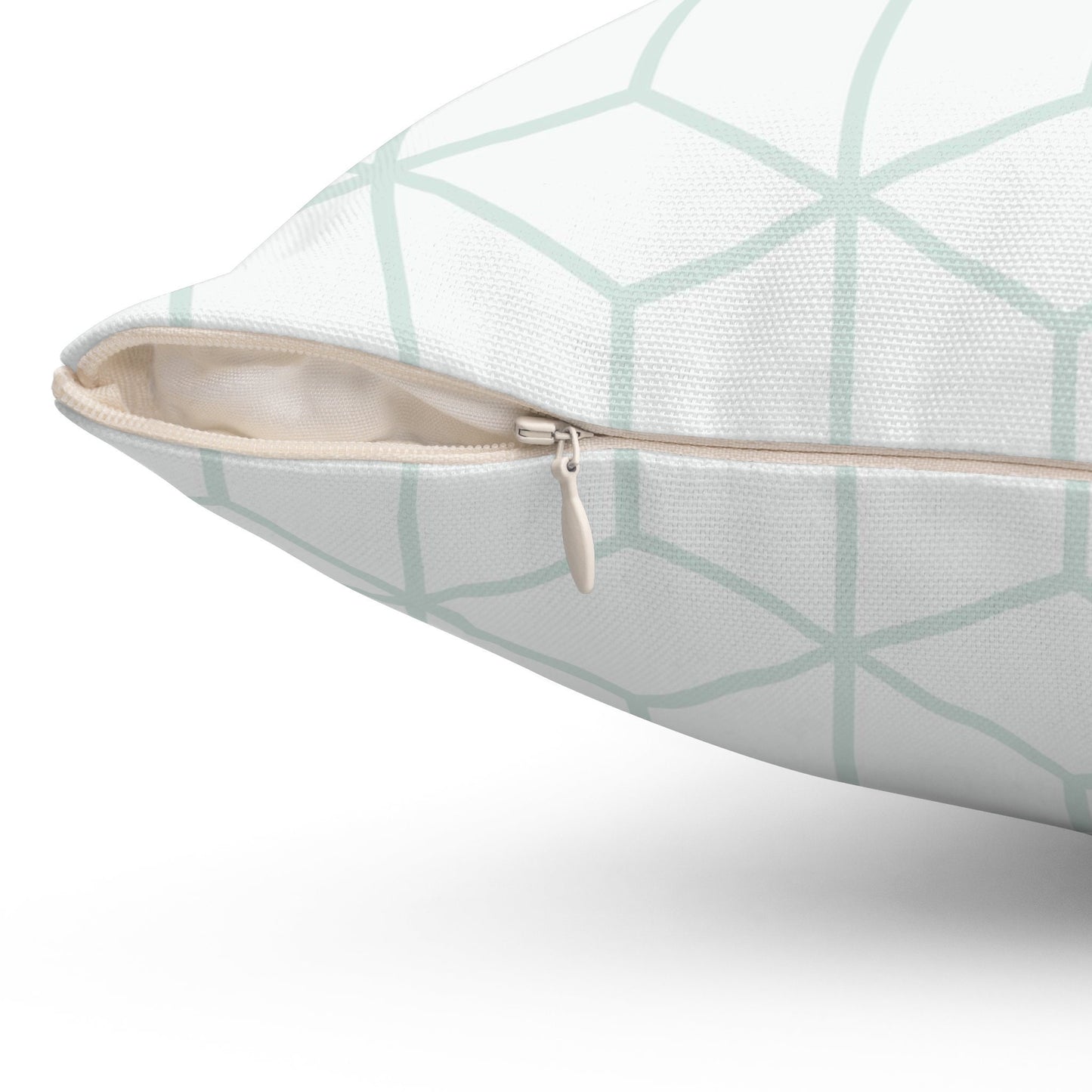 Cubes Pattern Pillow, Cubic Pattern Pillow, Polyester Square Pillow, Geometric Pattern, Double Sided Printing, Decorative Pillow